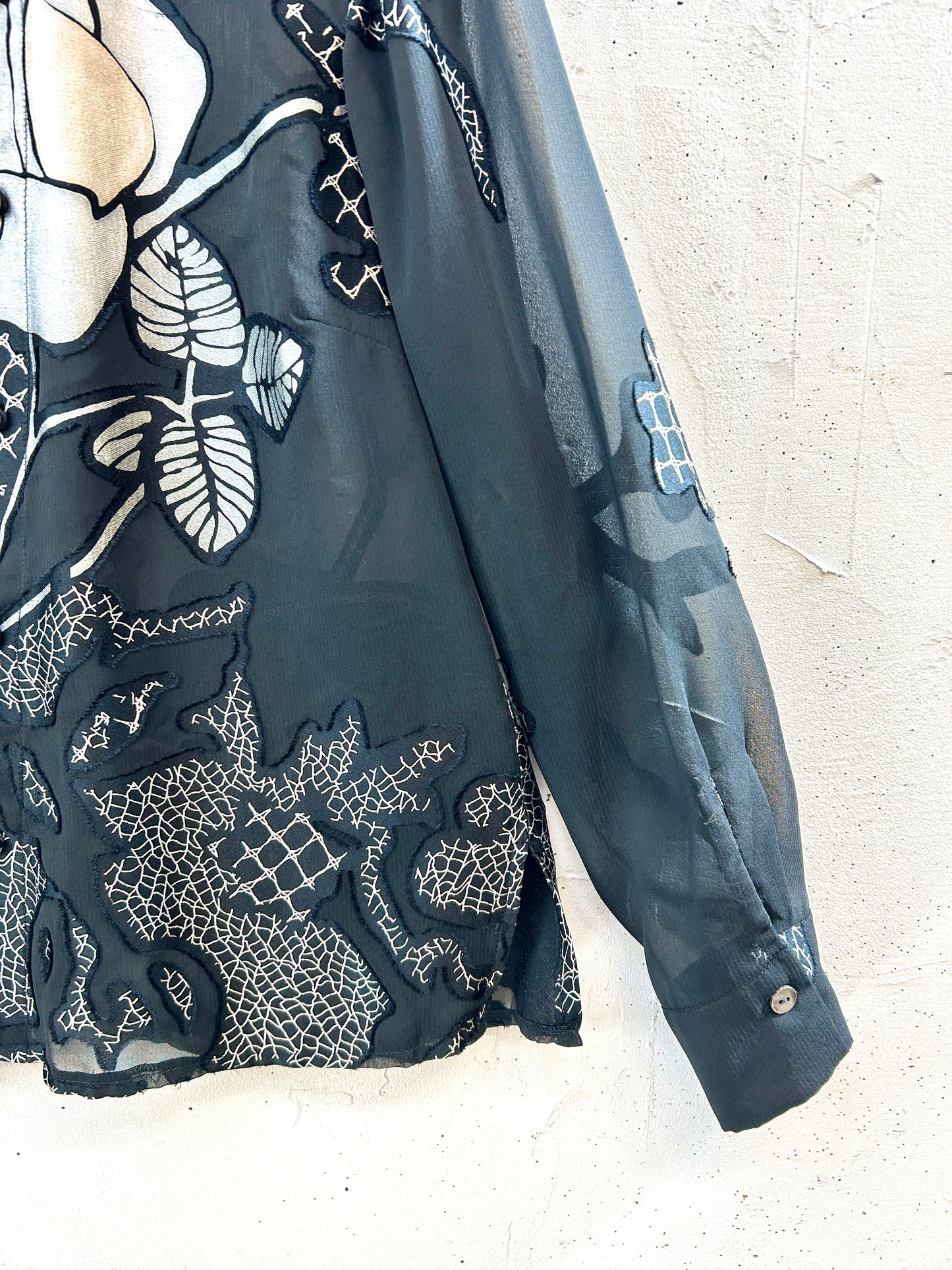 Vintage Sheer Blouse [I30369]