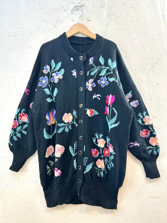 Vintage Knit Cardigan [K30694]