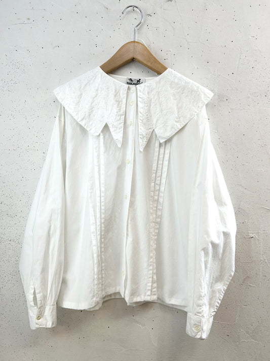 Vintage White Blouse [G32995]