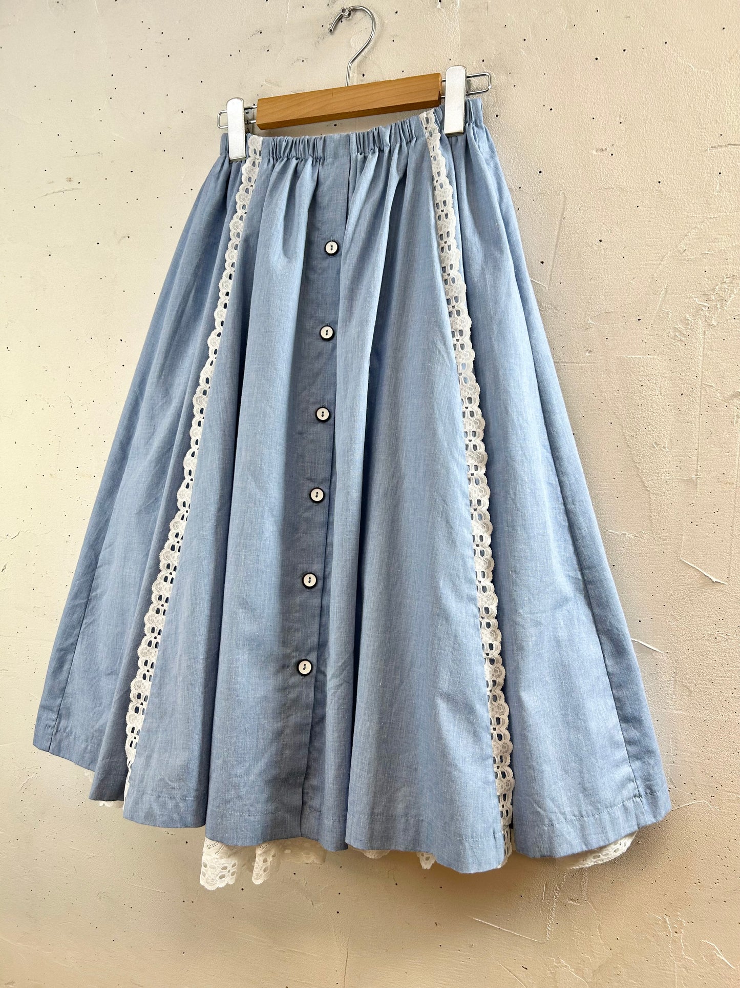 ’70s Vintage Skirt MADE IN USA [G30665]