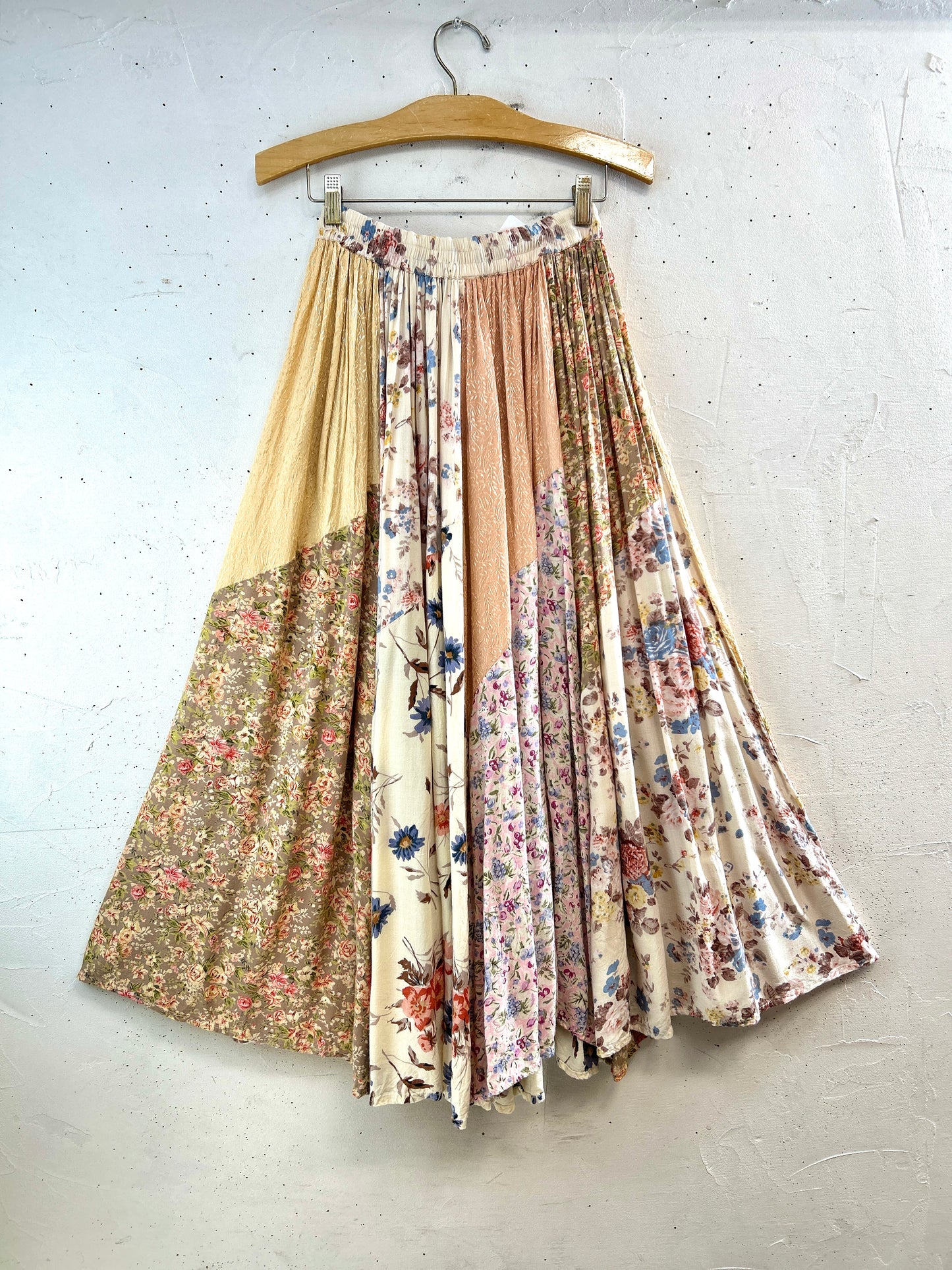 Vintage Patchwork Skirt  [B31530]