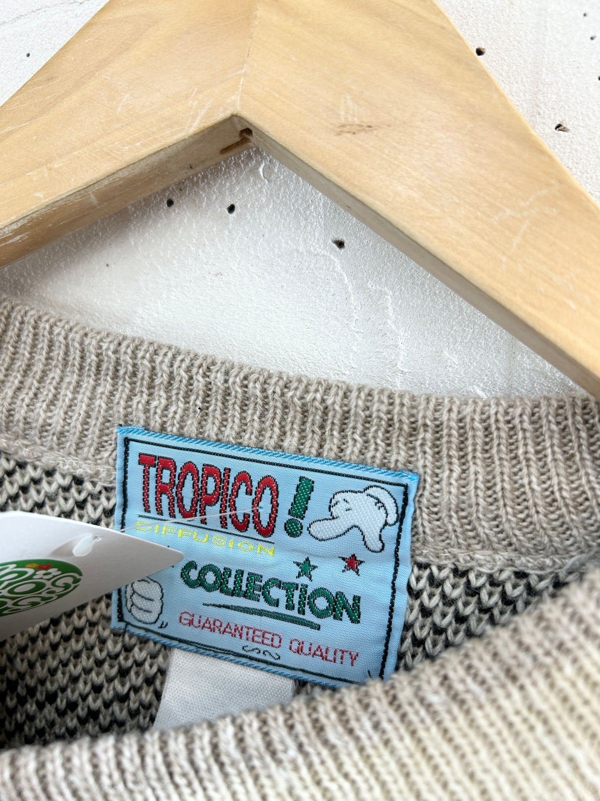 Vintage Knit Sweater [I33940]