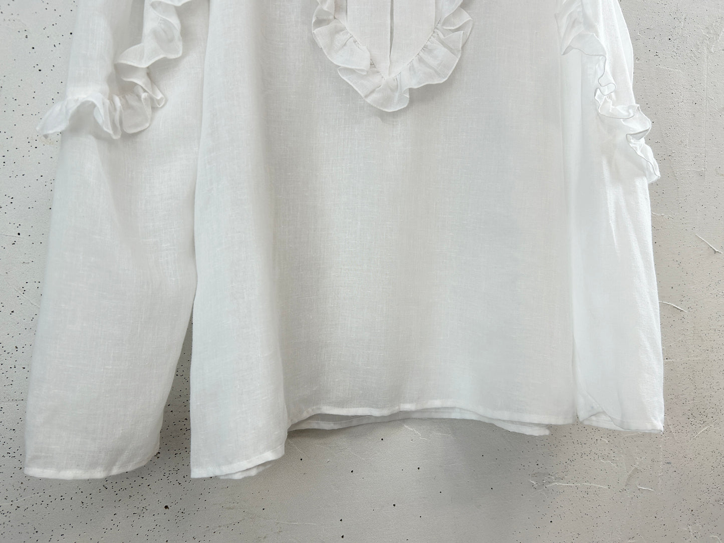 Vintage White Blouse [I33743]