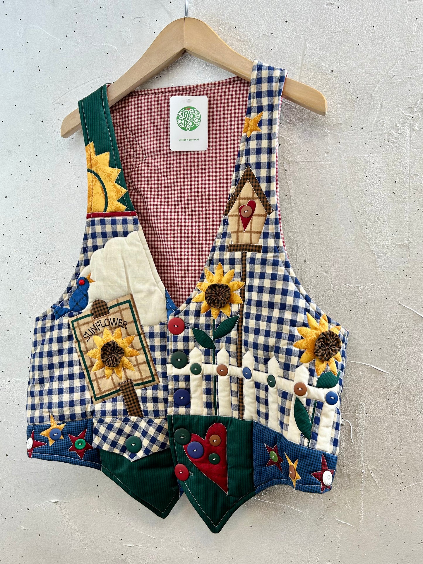 Vintage Handmade Vest [G30815]