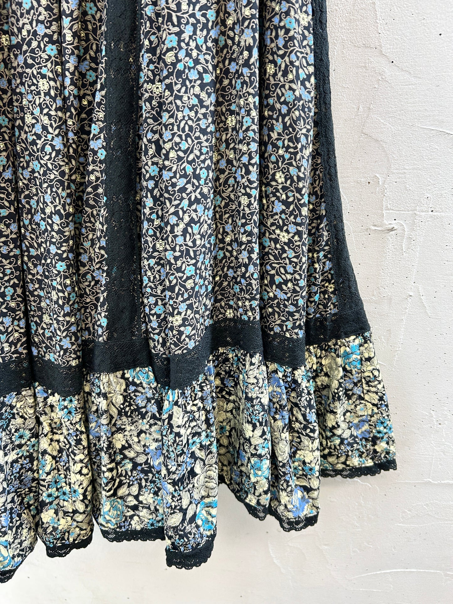Vintage  Flower Skirt [H30950]