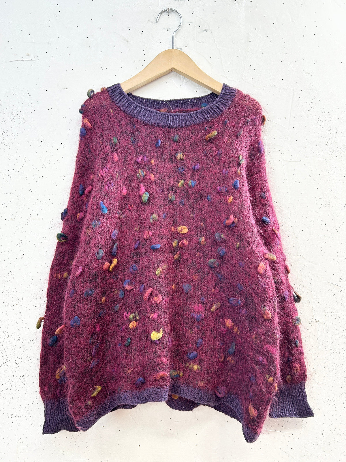 Vintage Mohair Knit Sweater [J32450]