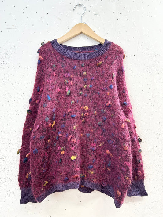 Vintage Mohair Knit Sweater [J32450]