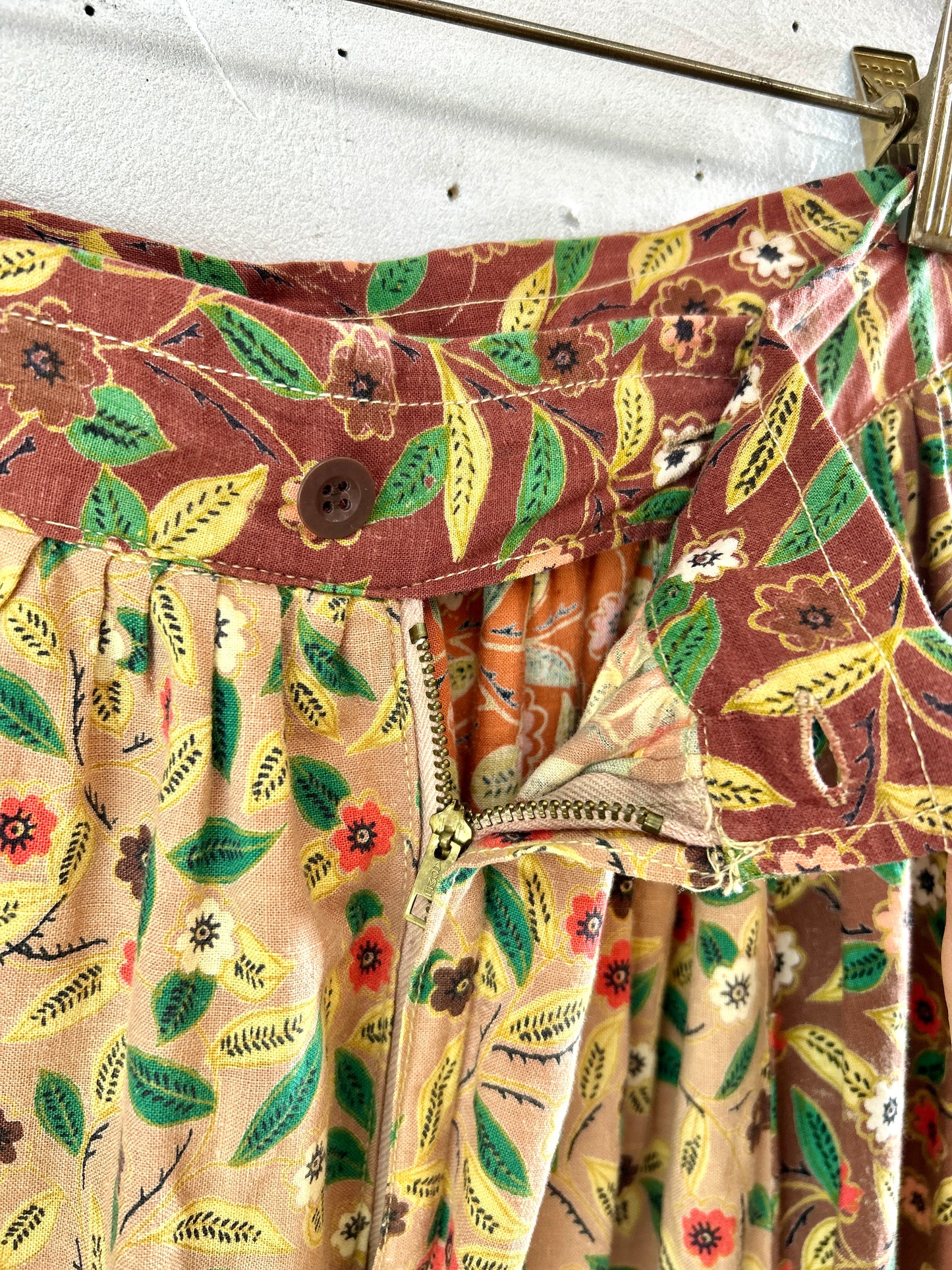 Vintage Tiered Skirt   [I30241]