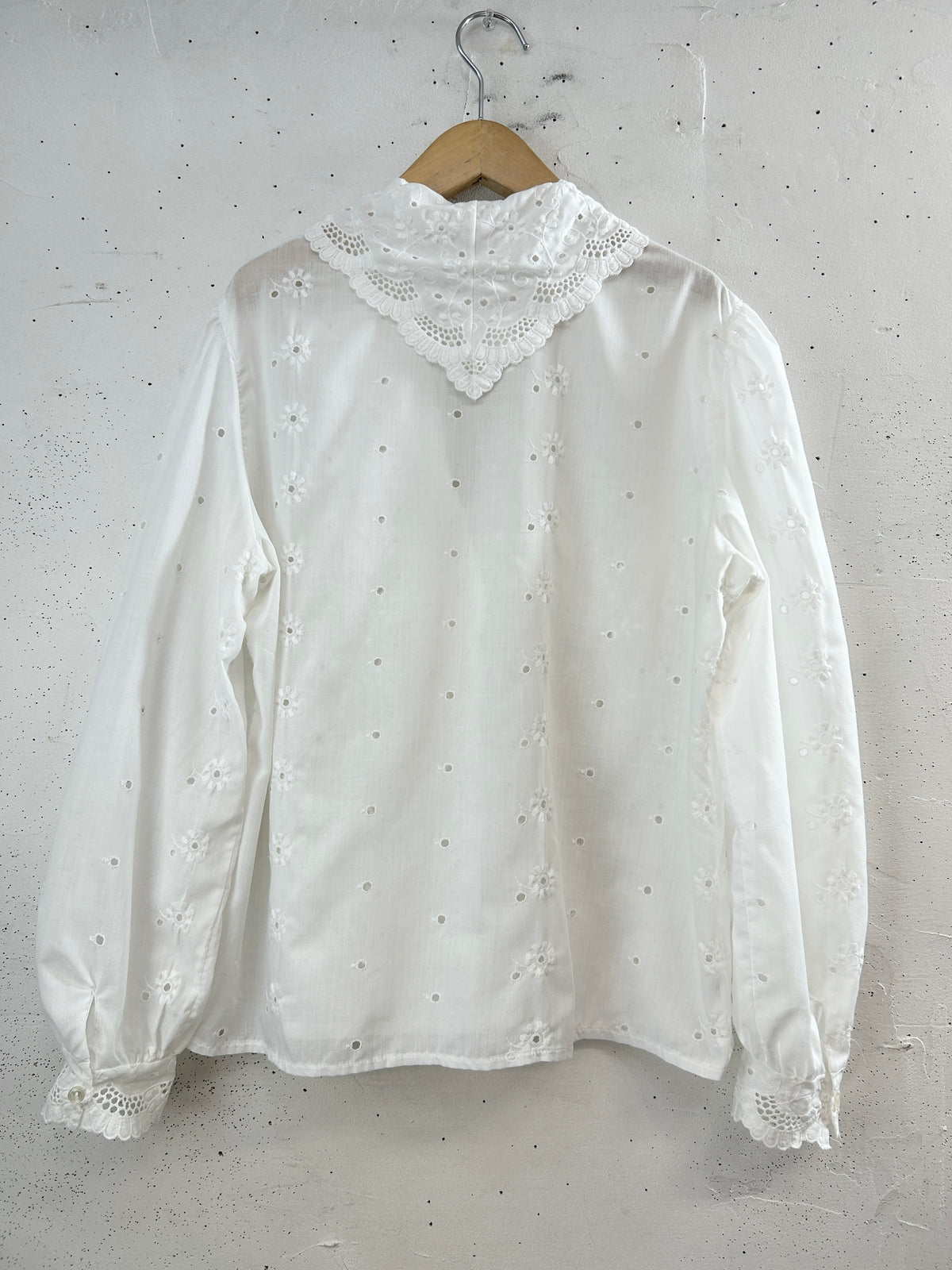 Vintage White Blouse [I33742]