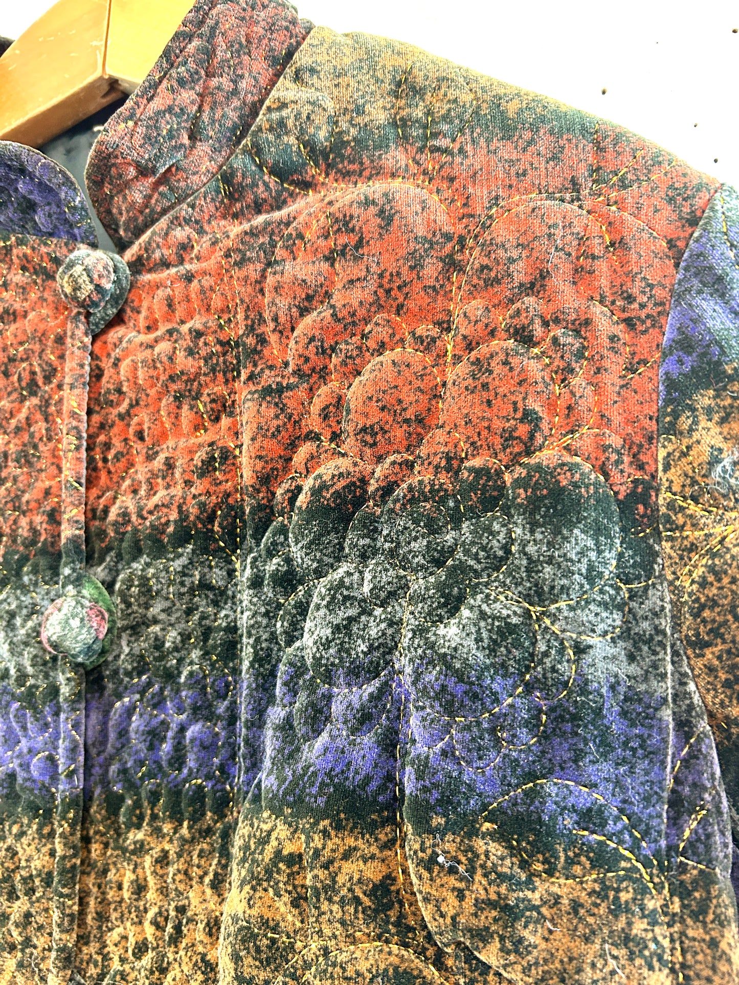Vintage Quilting Jacket [L31173]