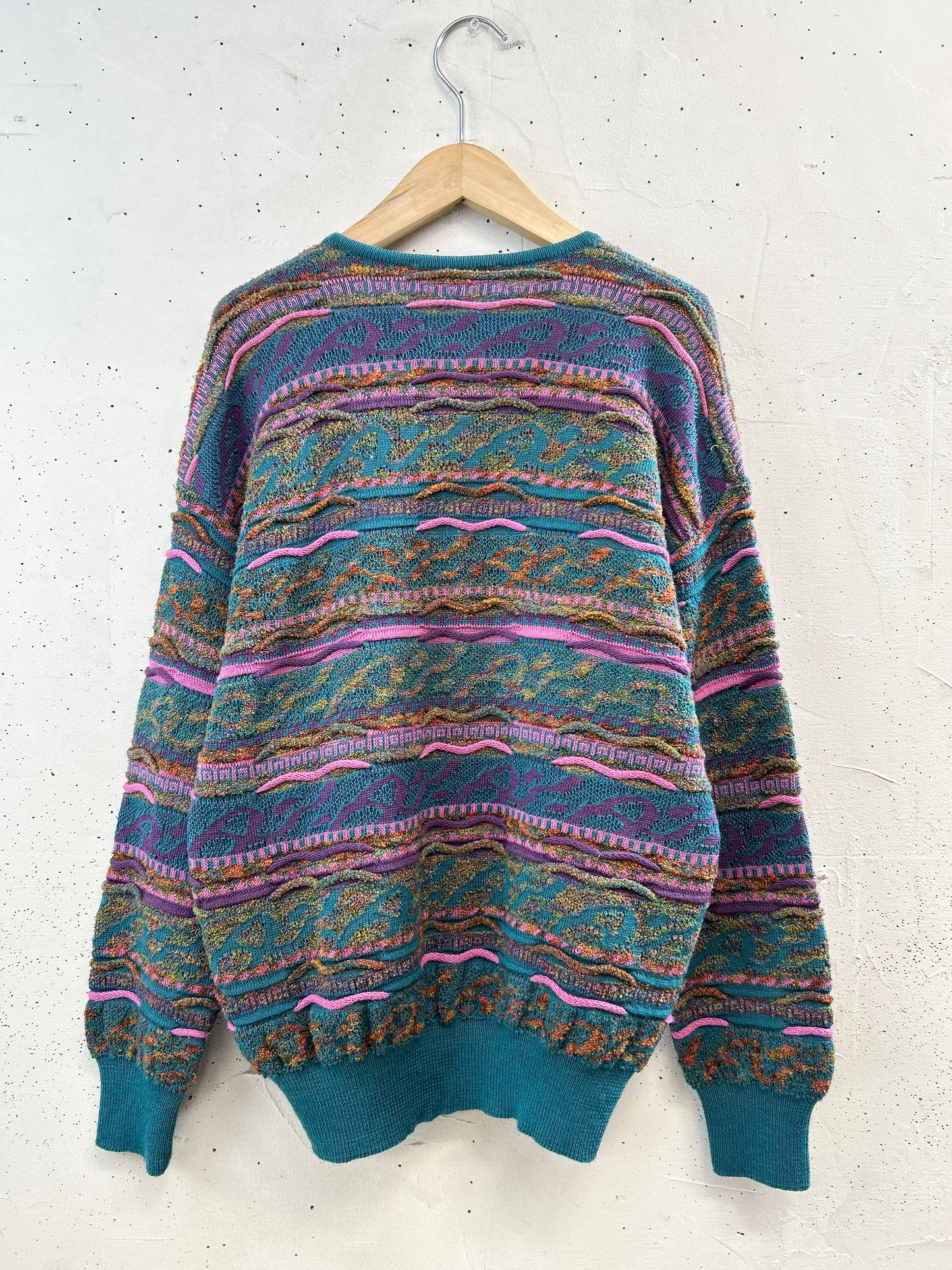 Vintage 3D Knit Sweater [B31479]