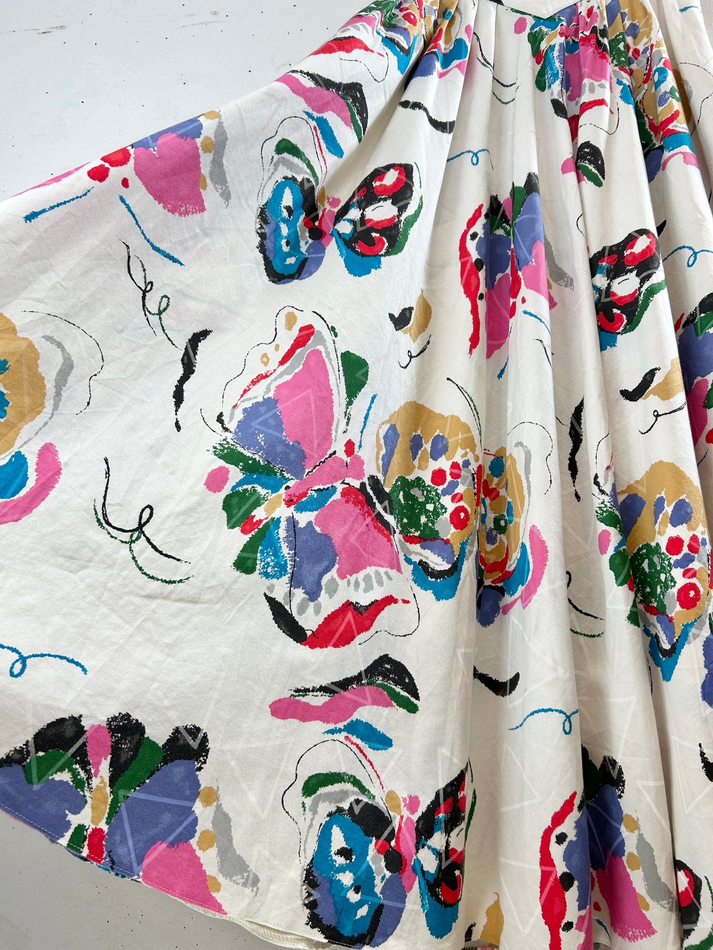 Vintage Butterfly Skirt [H30756]