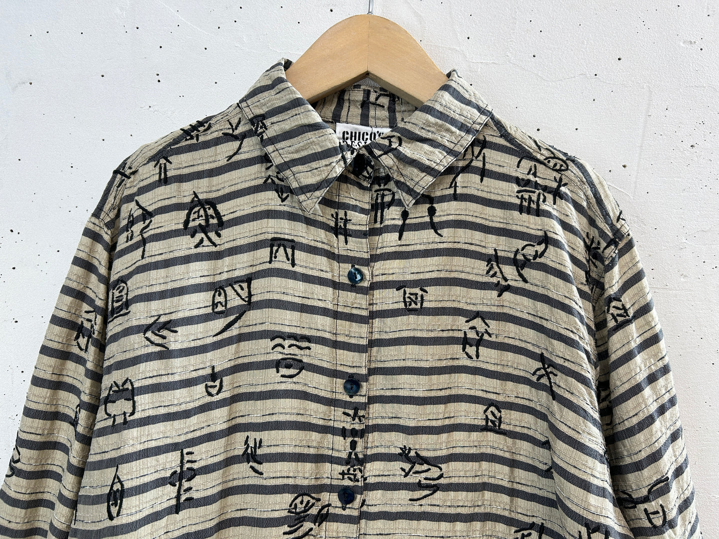 Vintage Shirt 〜Chico's〜 [E32479]