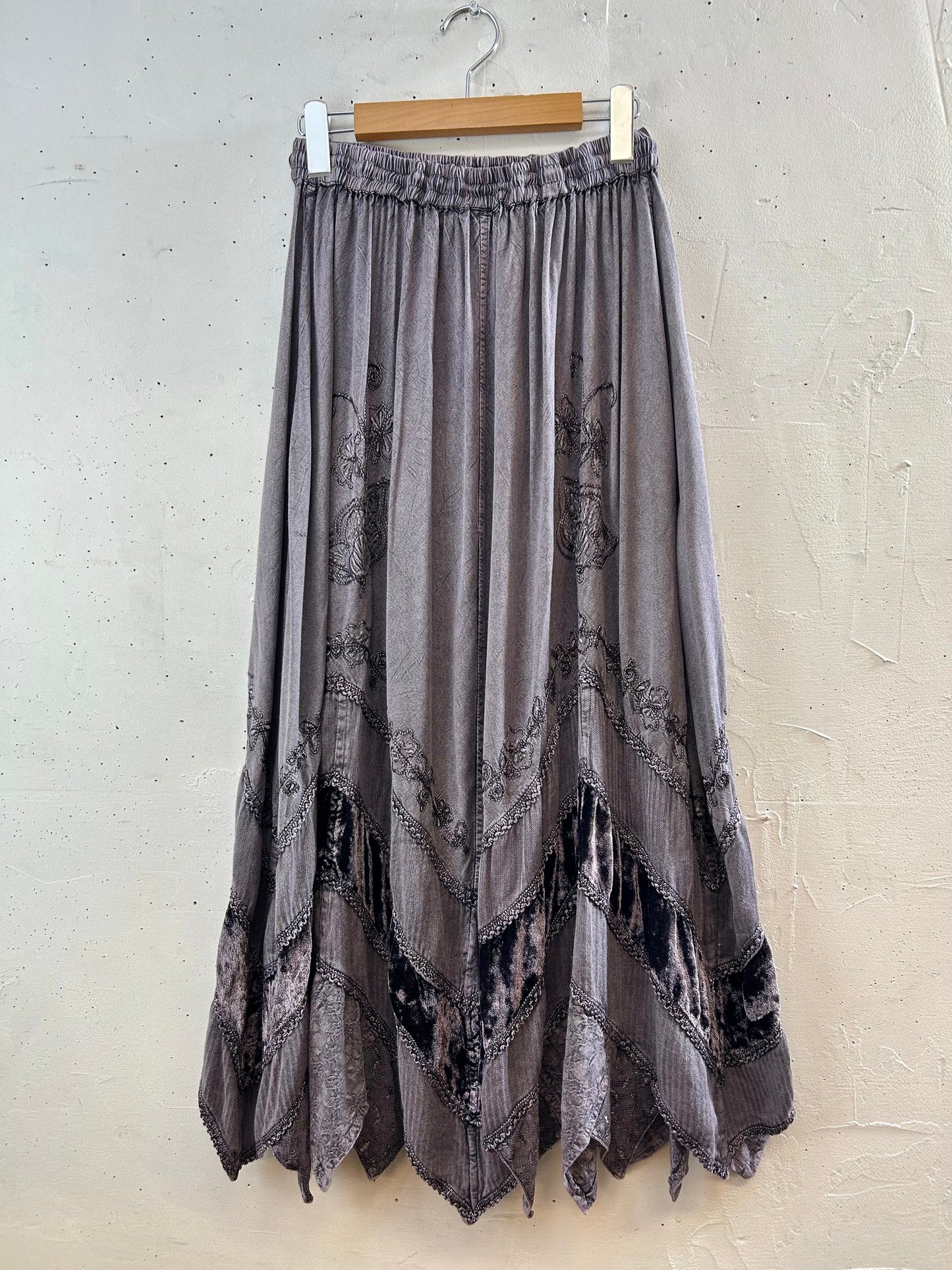 Vintage Viscose Skirt [G30659]