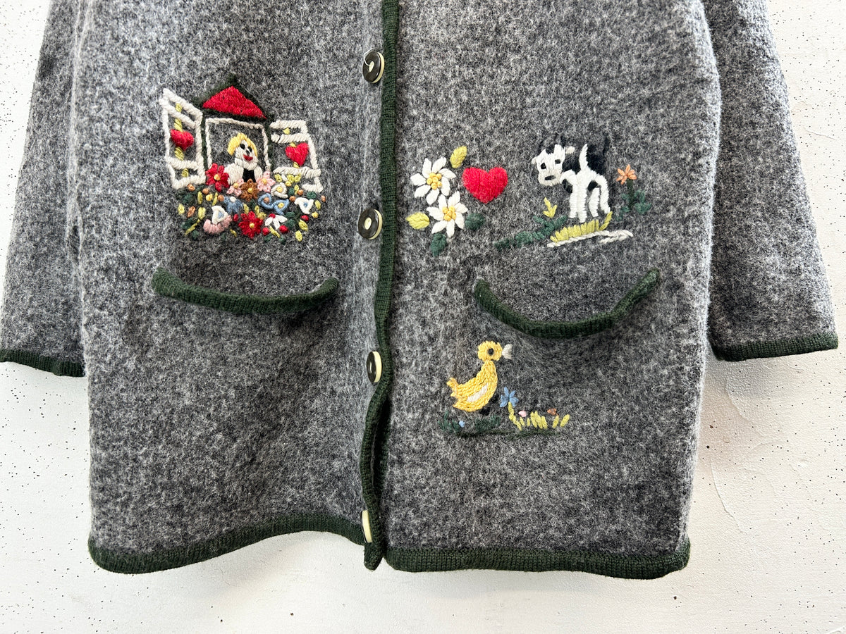 Vintage Tyrol Knit Cardigan [J34288]