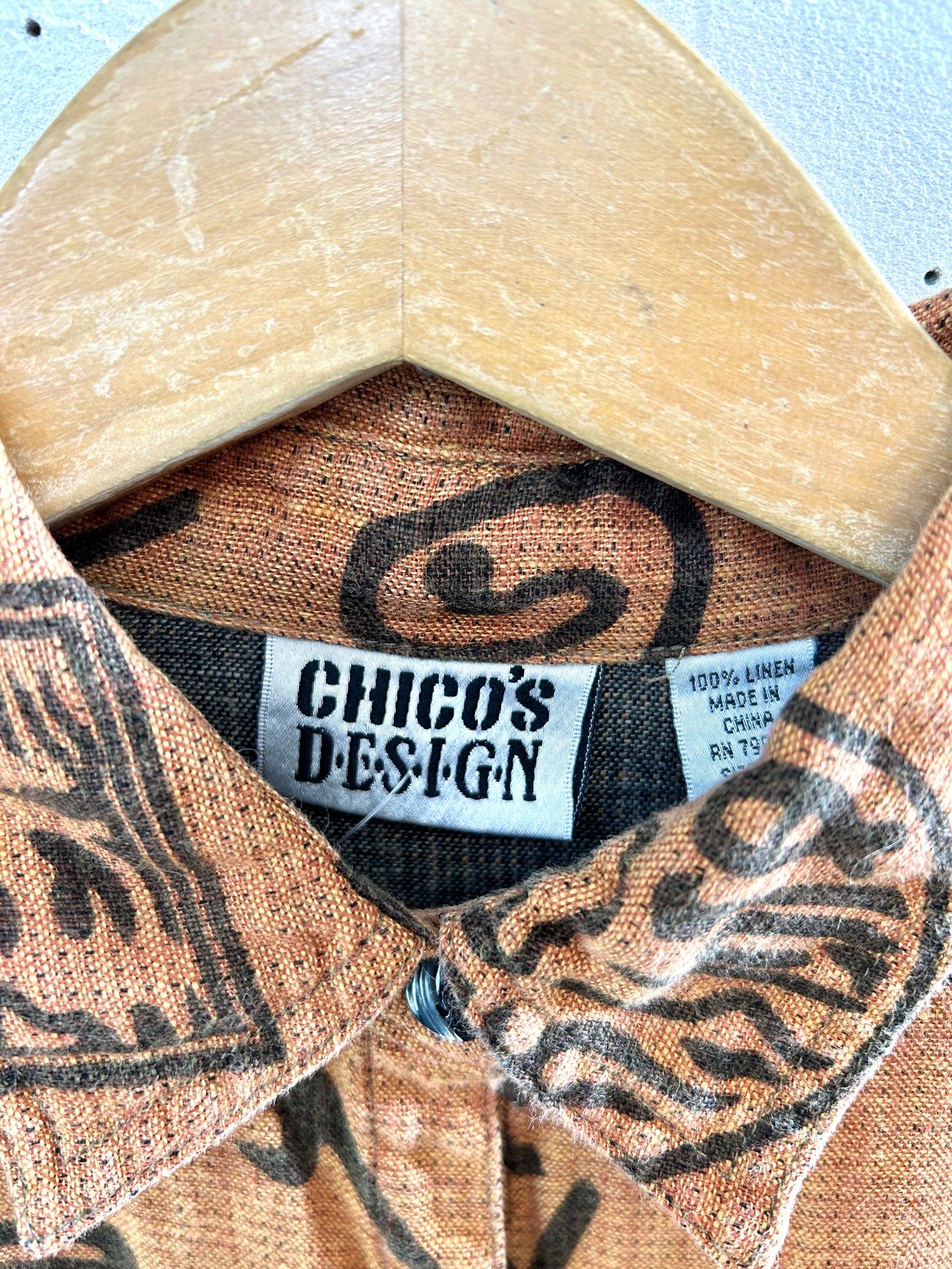 Vintage Shirt Jacket 〜CHICO’S DESIGN〜 [K30698]