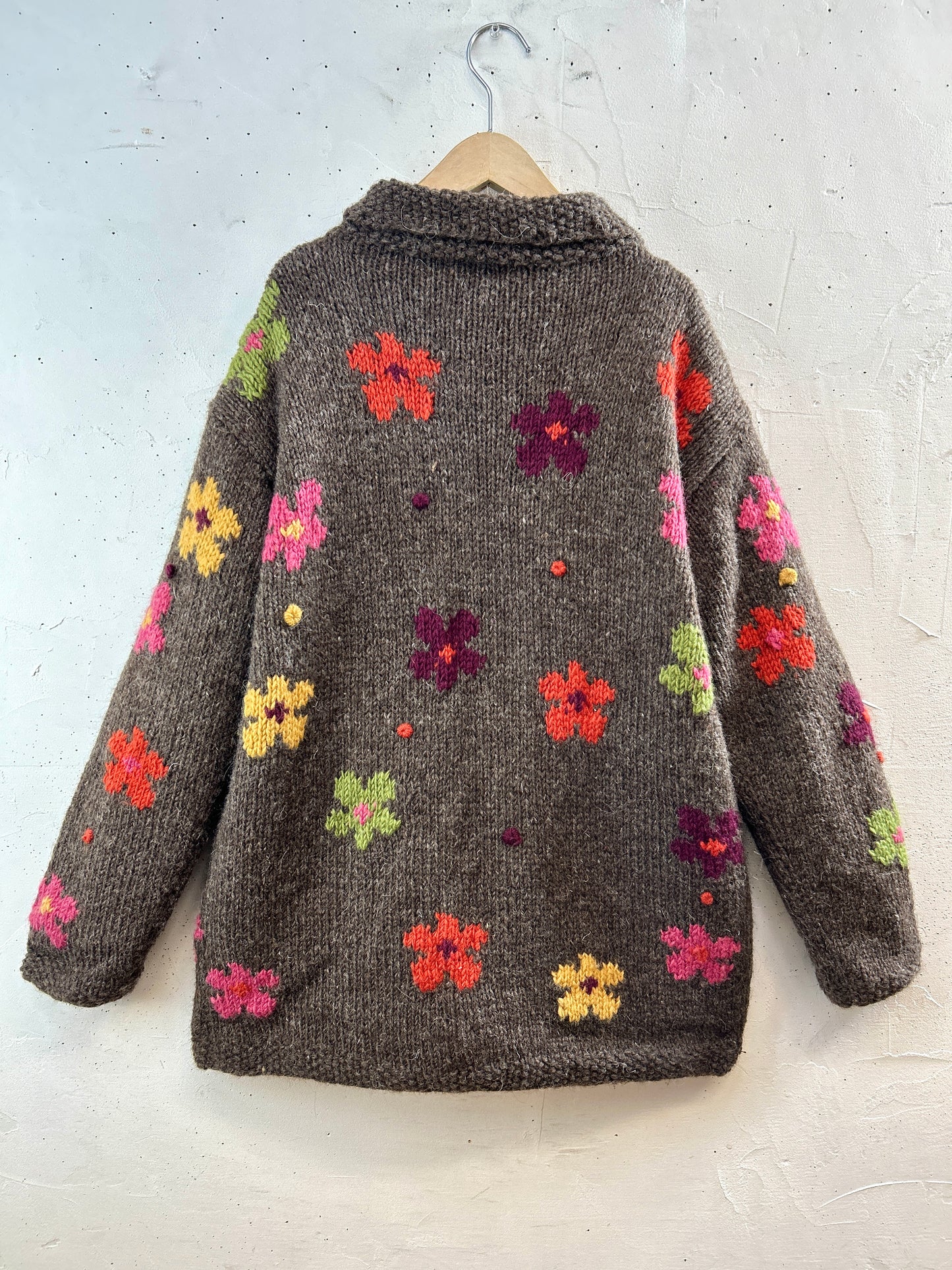 Vintage Knit Cardigan 〜PACHAMAMA〜 [K30855]