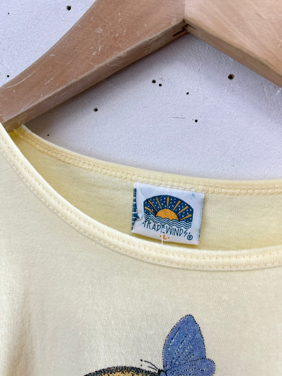 Vintage T Shirt 〜Funny dot CRAZY〜 [E32266]