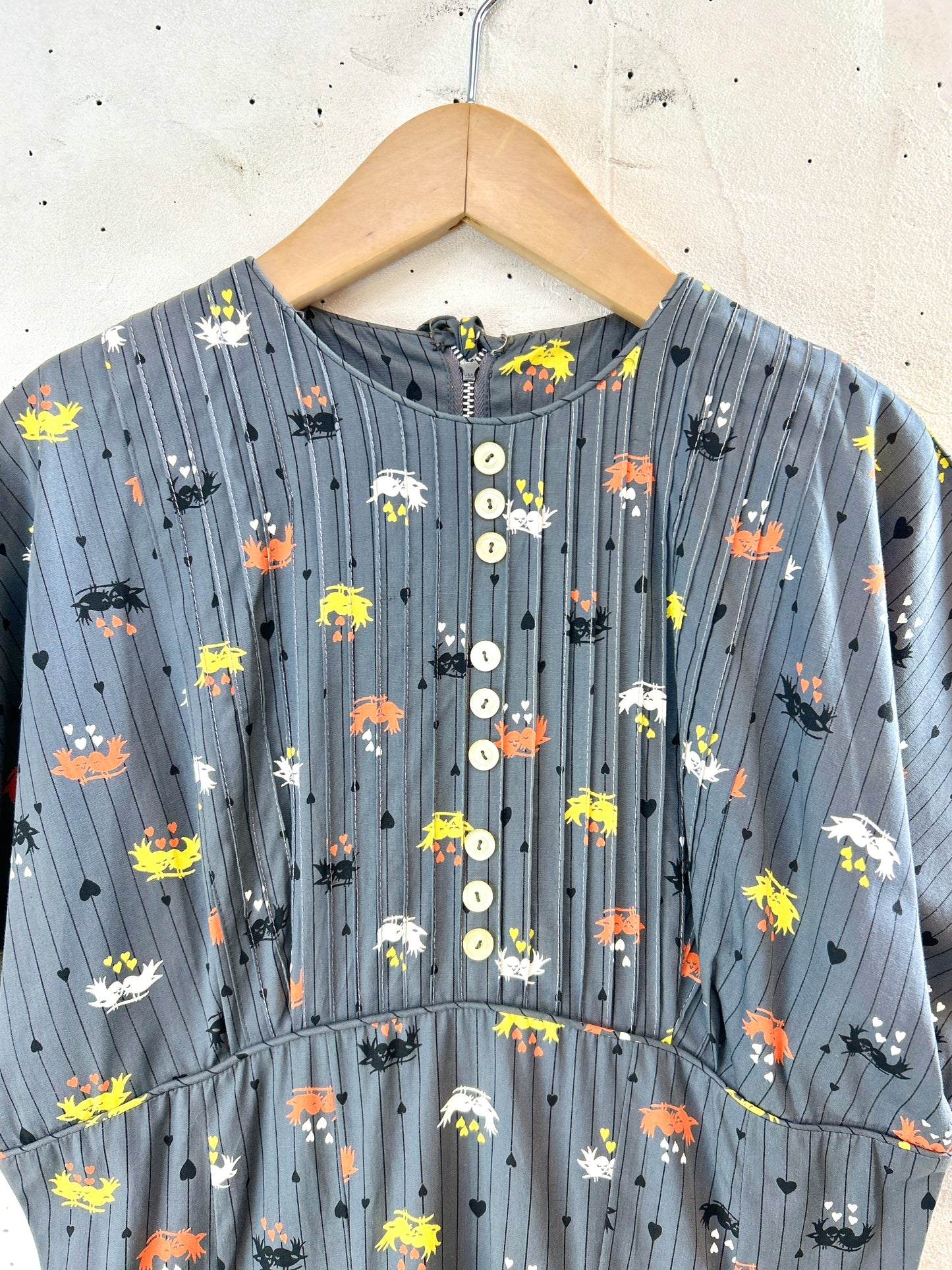 '50sVintage Dress of NEW YORK  [J30561]