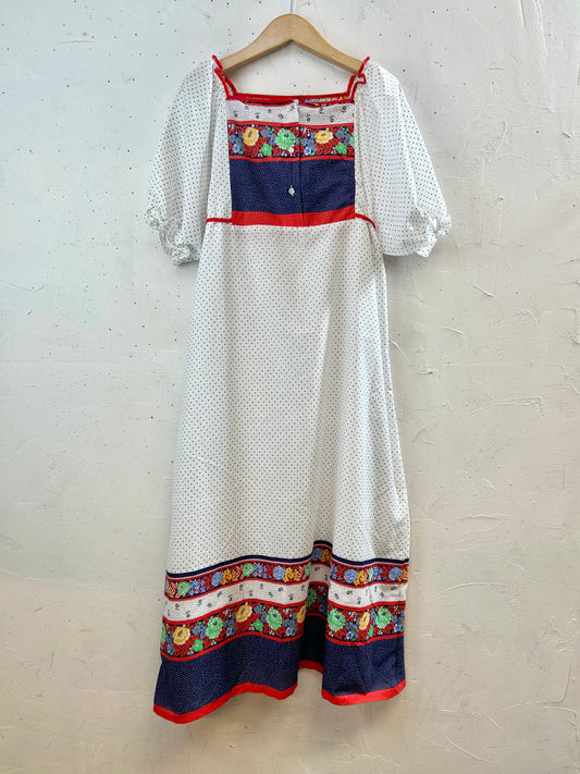 '70s Vintage Dress [G30726]