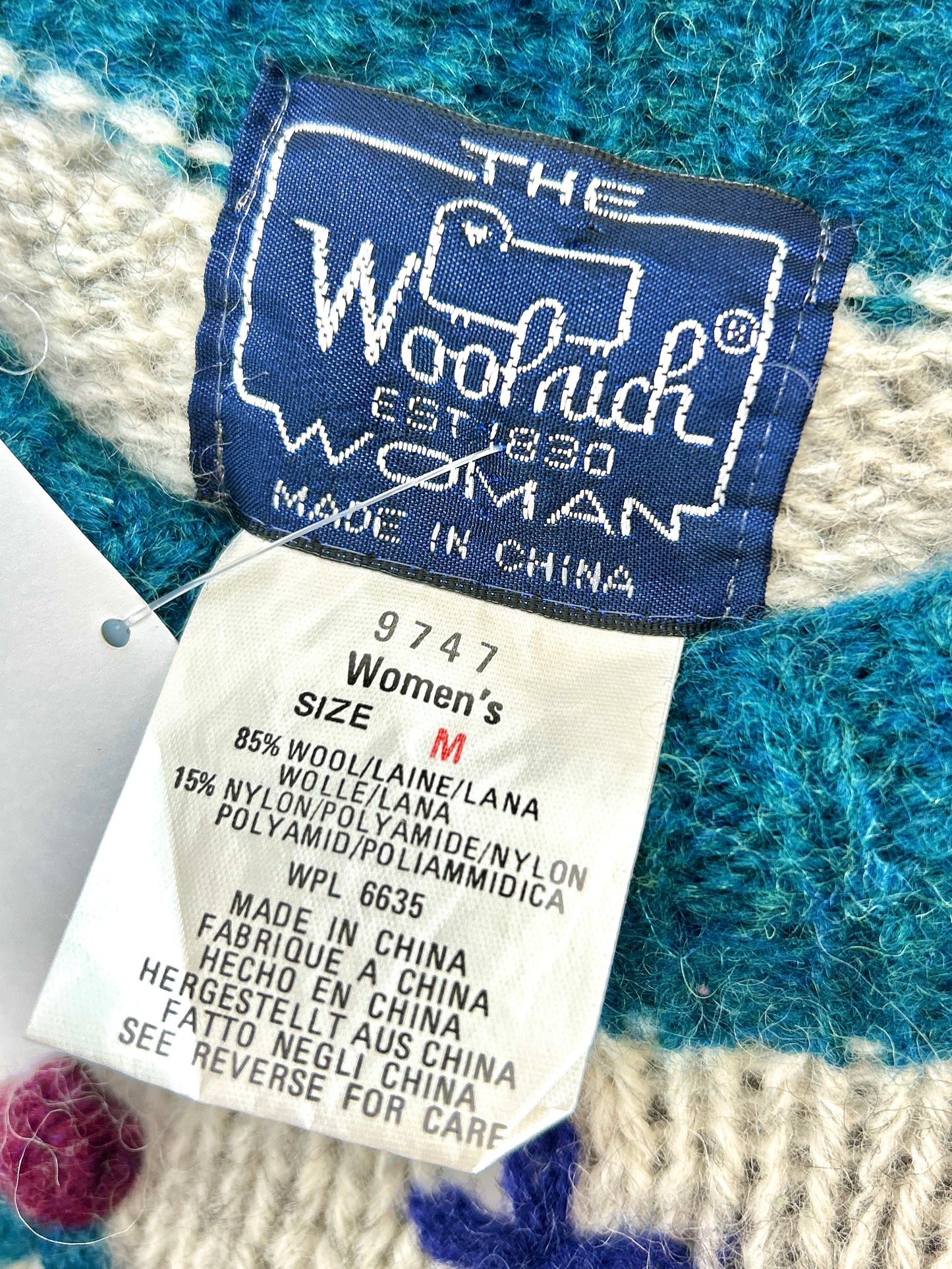 Vintage Knit Sweater 〜Wool rich〜［K30778]