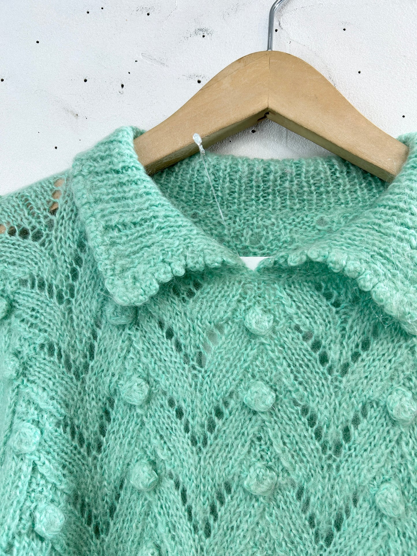 Vintage Knit Sweater Pokopoko [A31363]