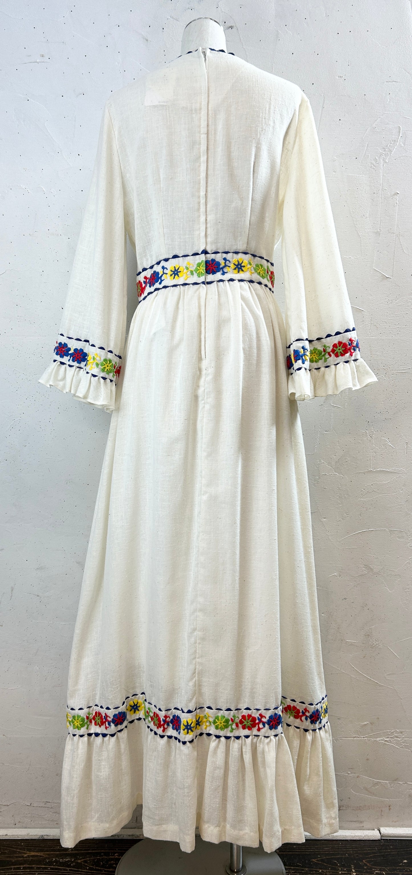 '70s Vintage Dress 〜Sears〜 [J30636]