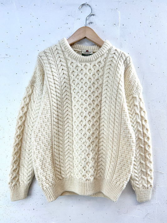 Vintage Knit Sweater [J30569]