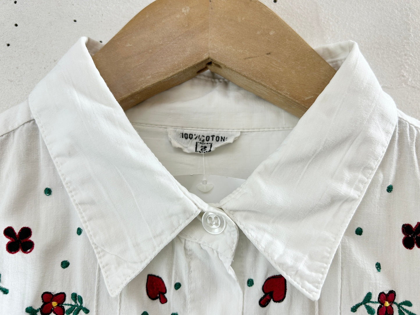 Vintage Embroidery Blouse [H30769]
