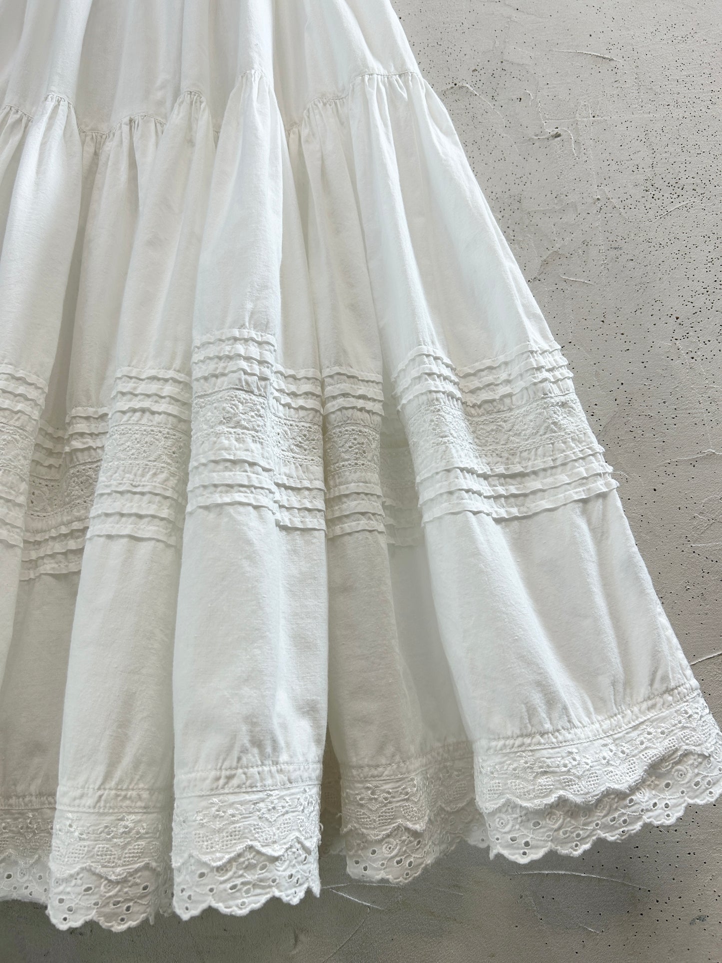 Vintage Tiered Skirt 〜STYLED IN ITALY〜 [G33288]