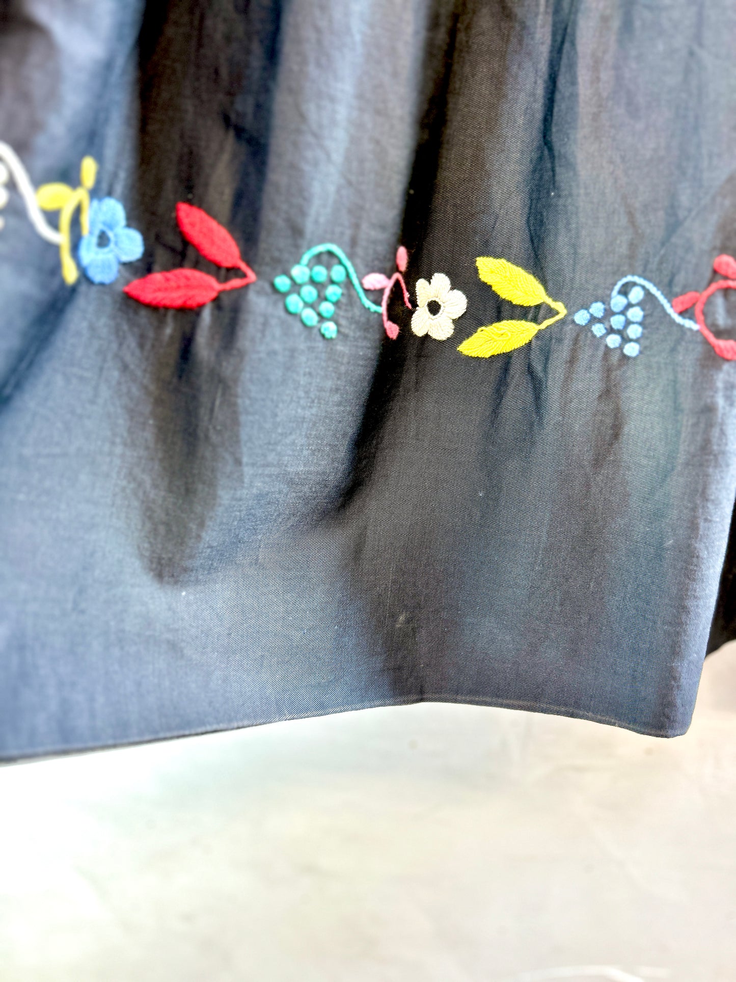 Vintage Embroidery Skirt [H30812]