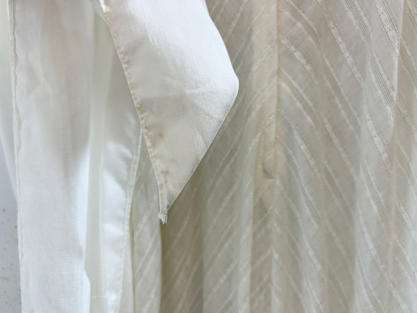 Vintage White Lace Dress [K30818]