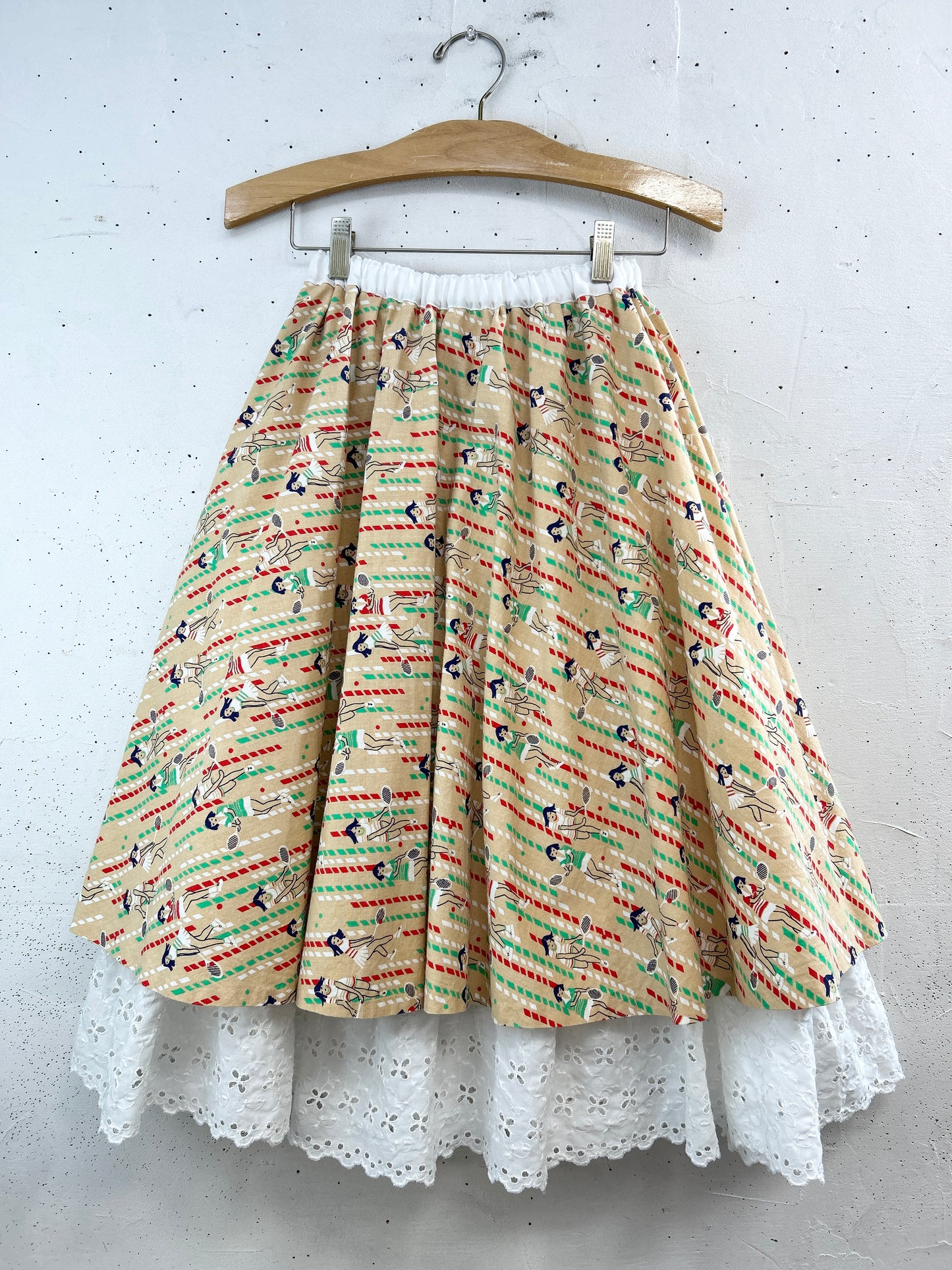 Vintage Skirt 〜Funny dot CRAZY〜 [C31735]