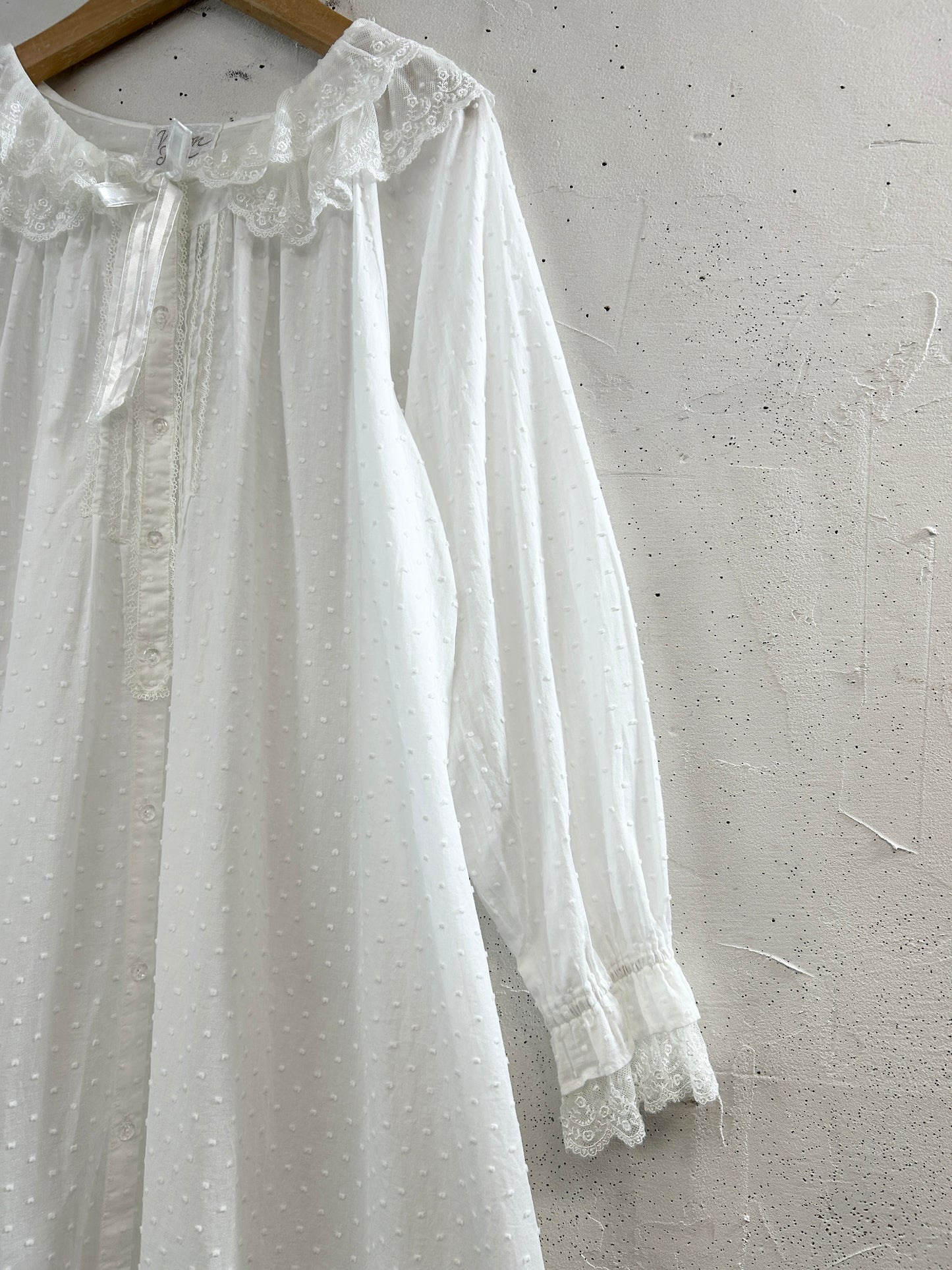 Vintage White Dress [I33685]