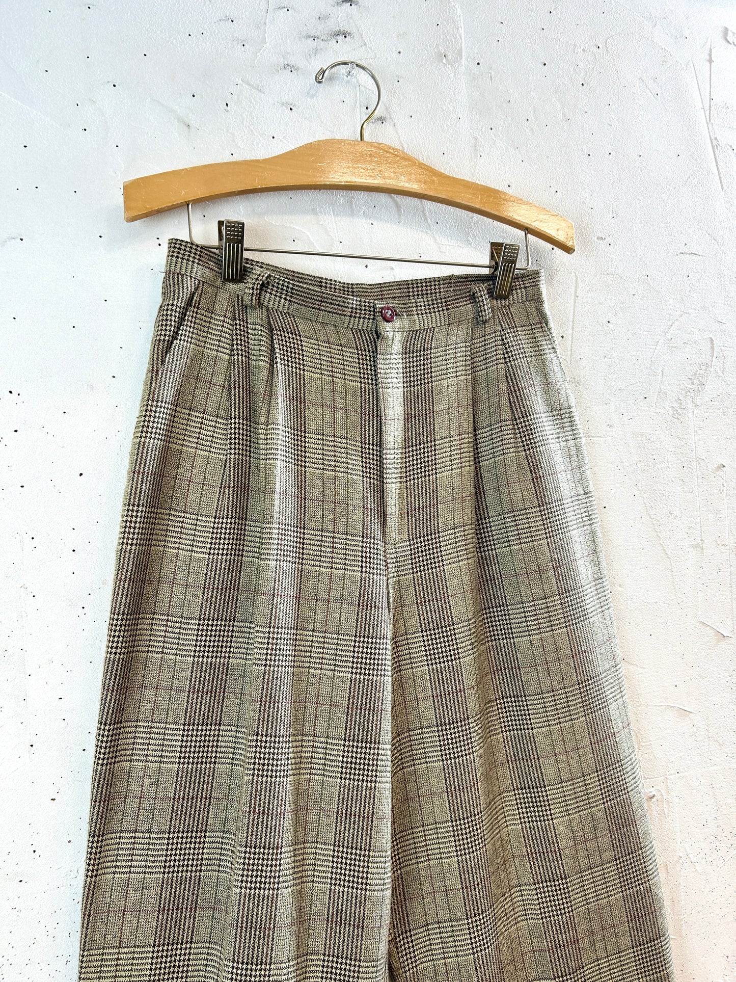 Vintage Check Pants  [K30877]