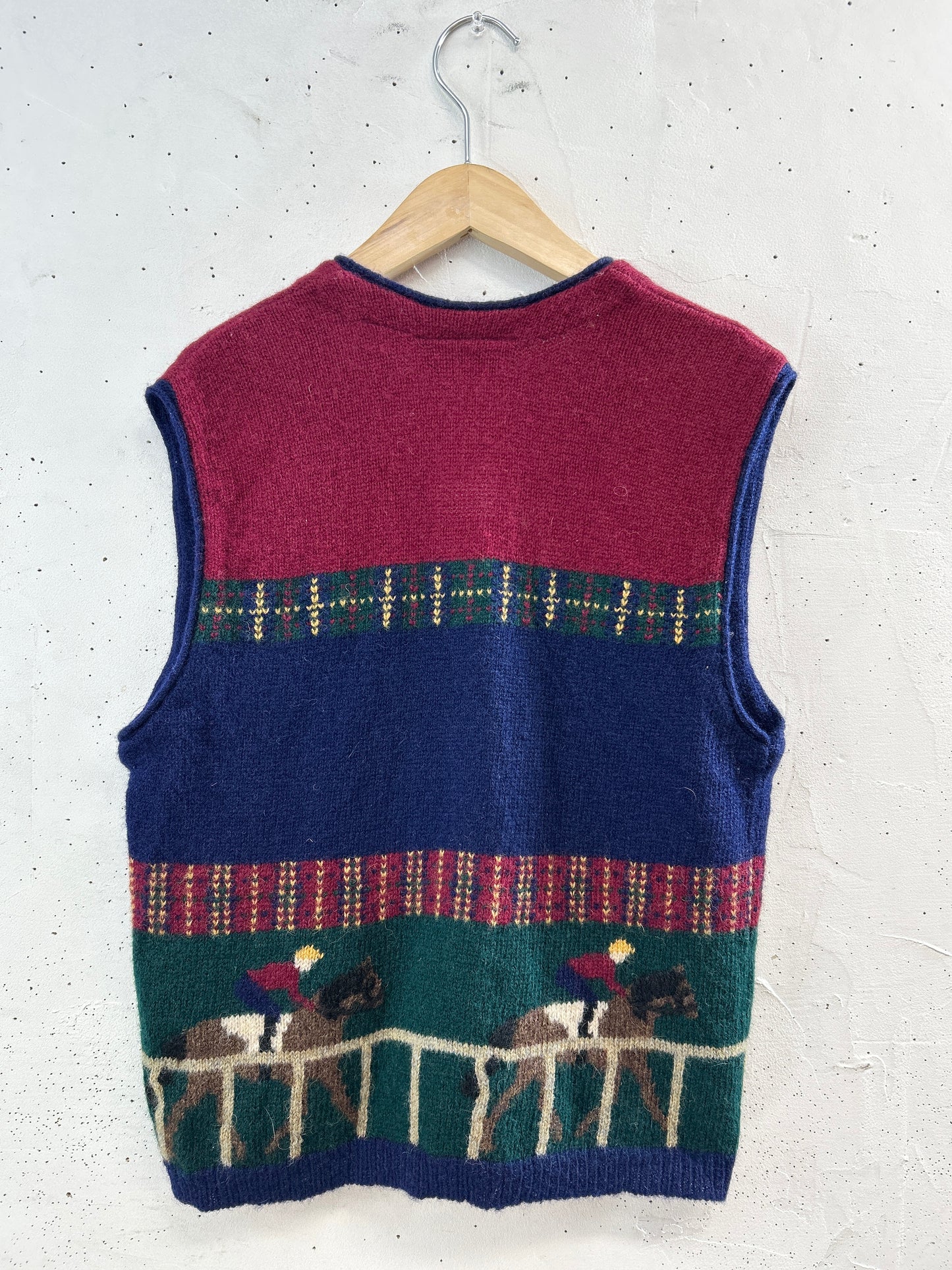 Vintage Knit Vest [B31484]