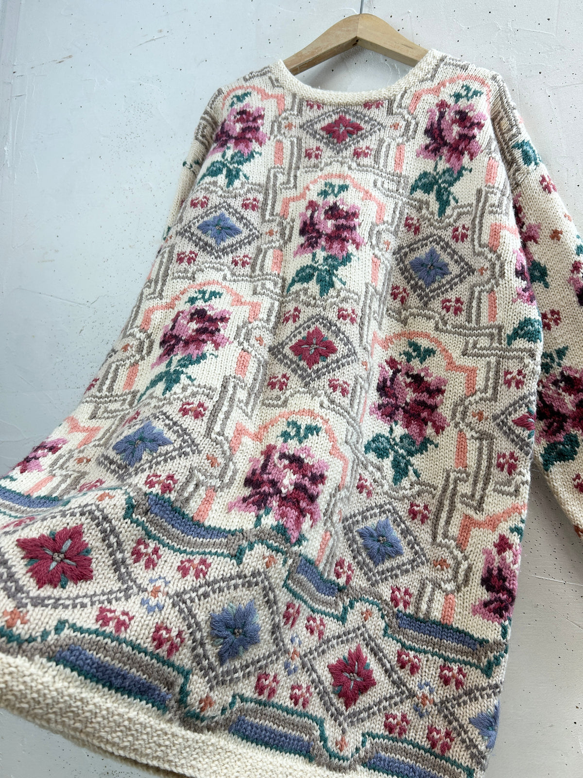 Vintage Knit Sweater 〜Laura Ashley〜 [I33945]