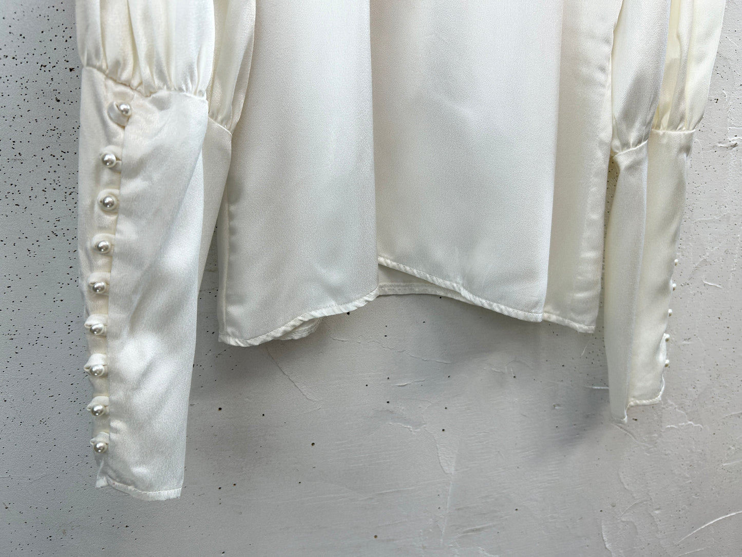 Vintage White Blouse 〜GUNNE SAX〜 [H33386]