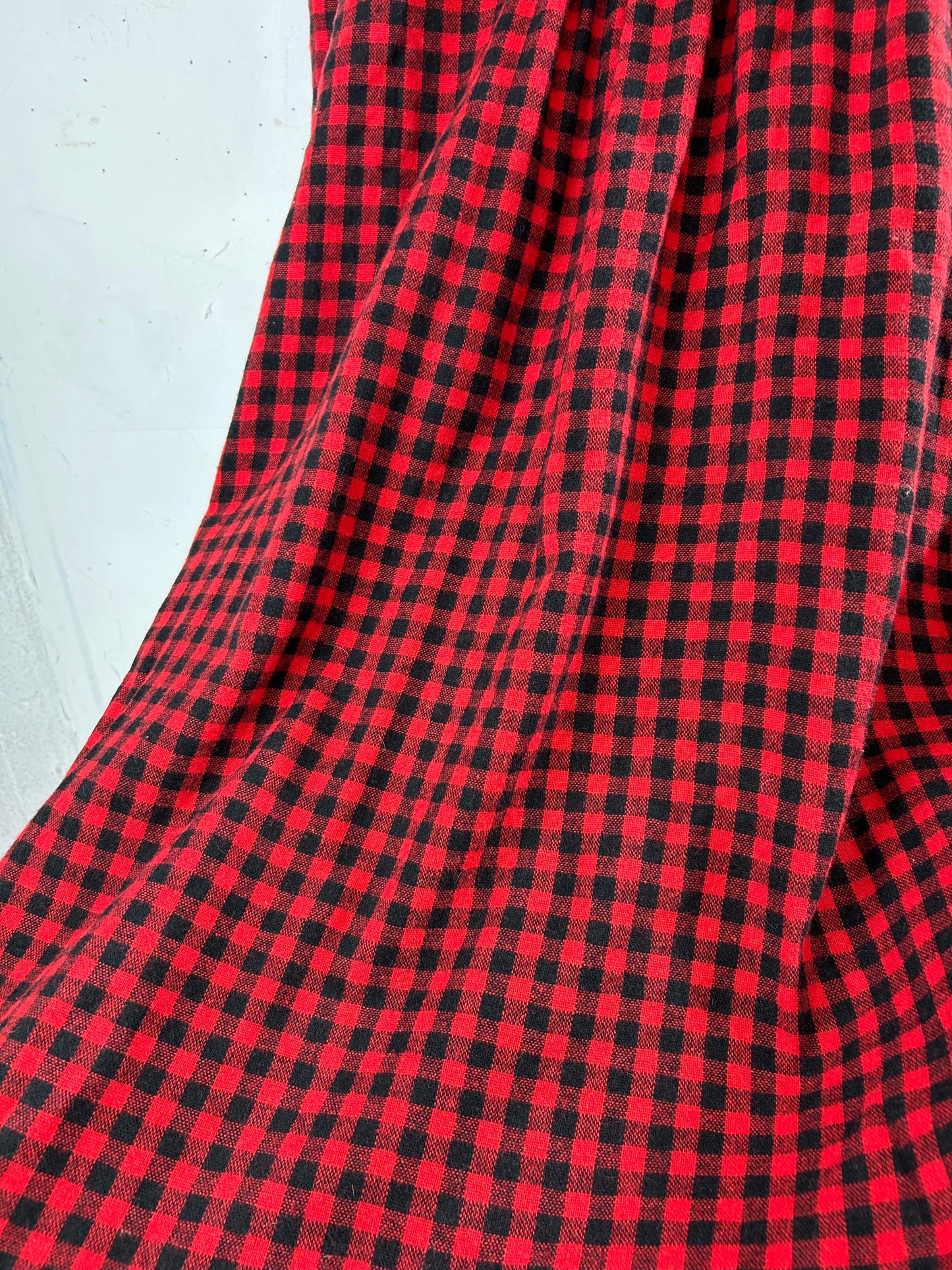 Vintage Plaid Dress [L29217]