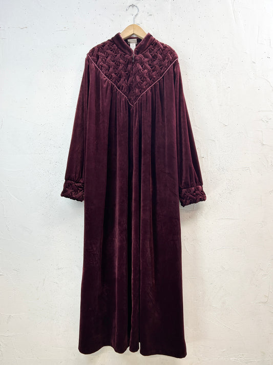 Vintage Velours Dress [J34207]