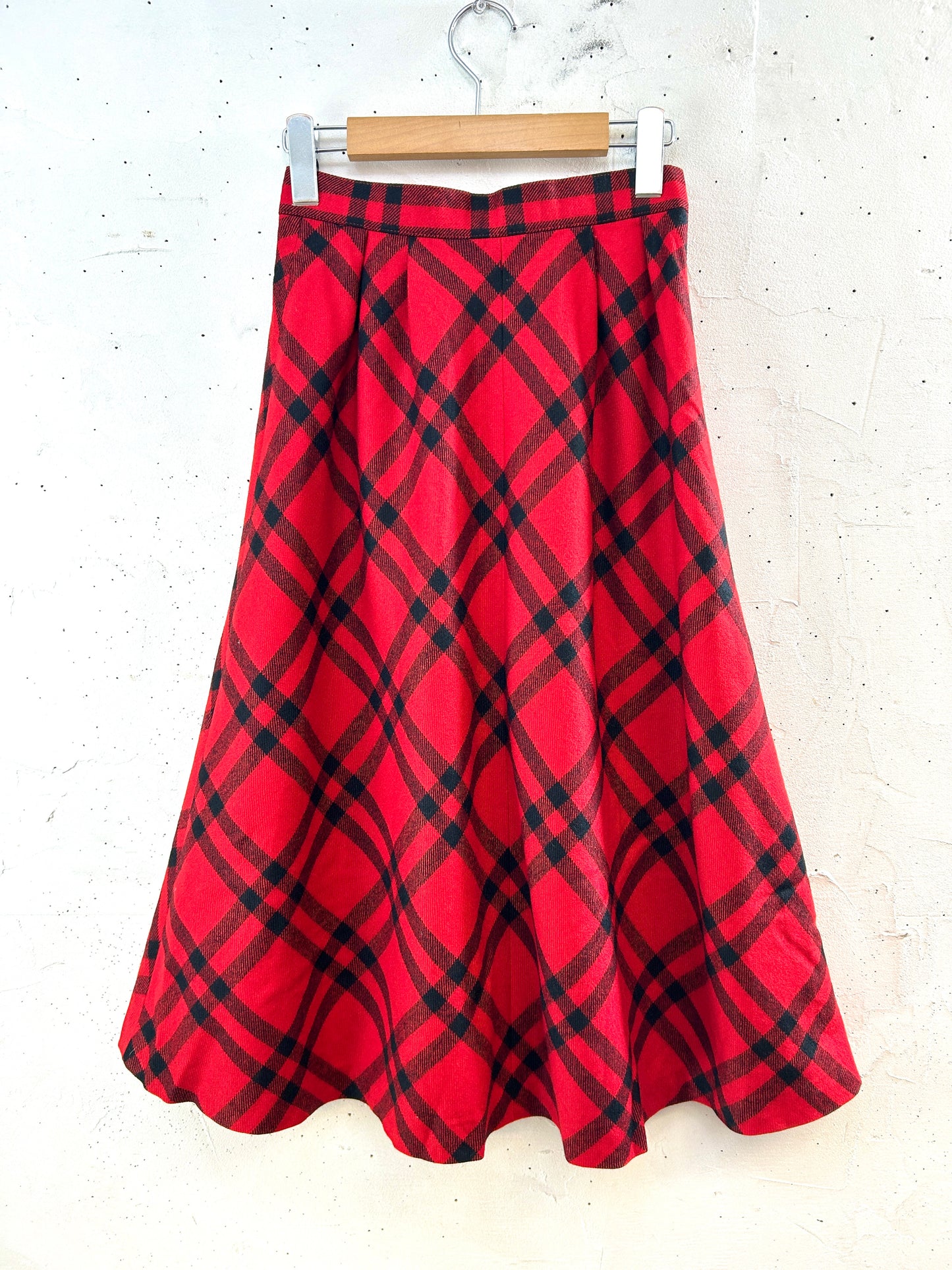 Vintage wool Skirt [J30514]