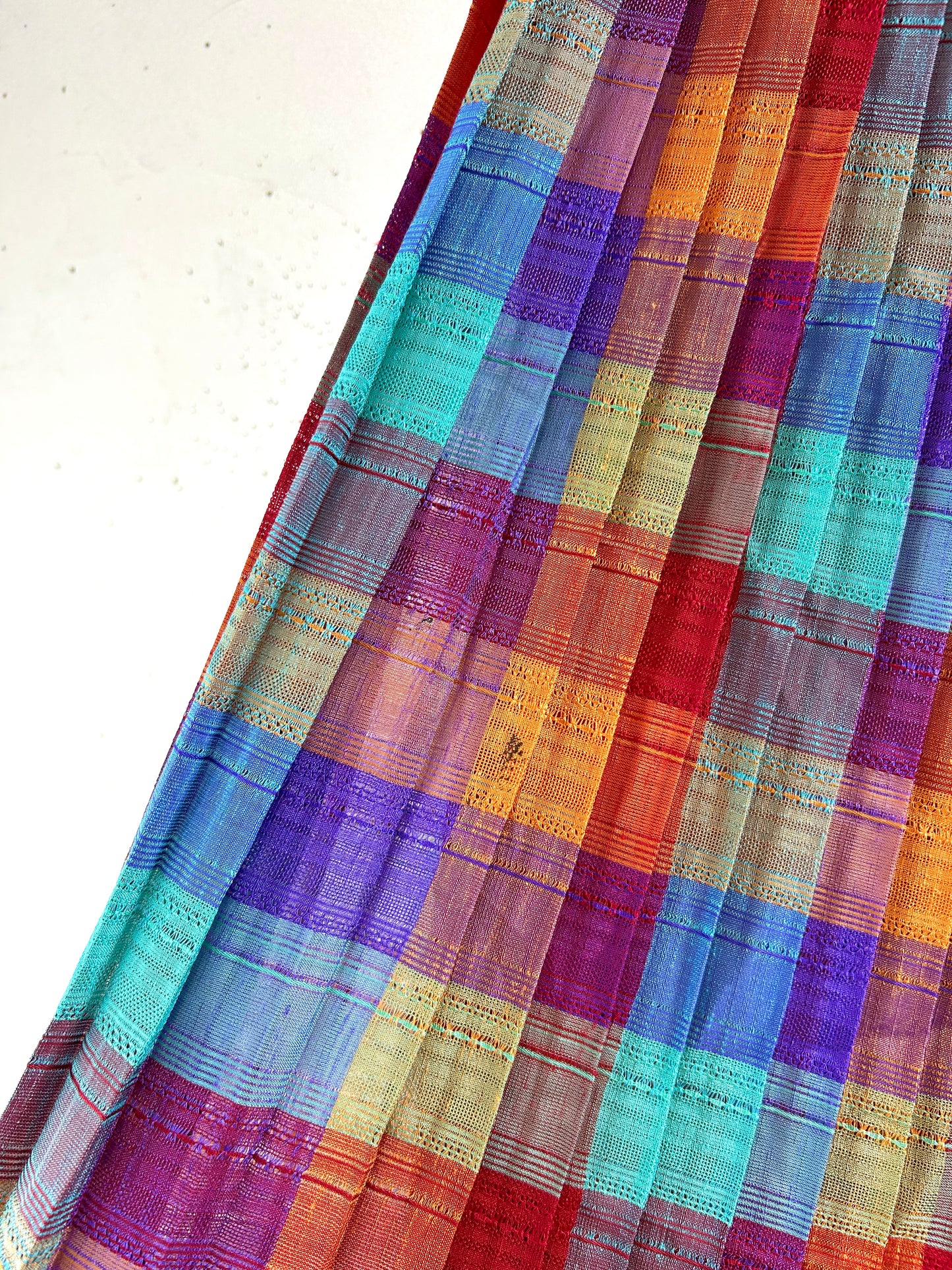 Vintage Plaid Skirt   [E32427]