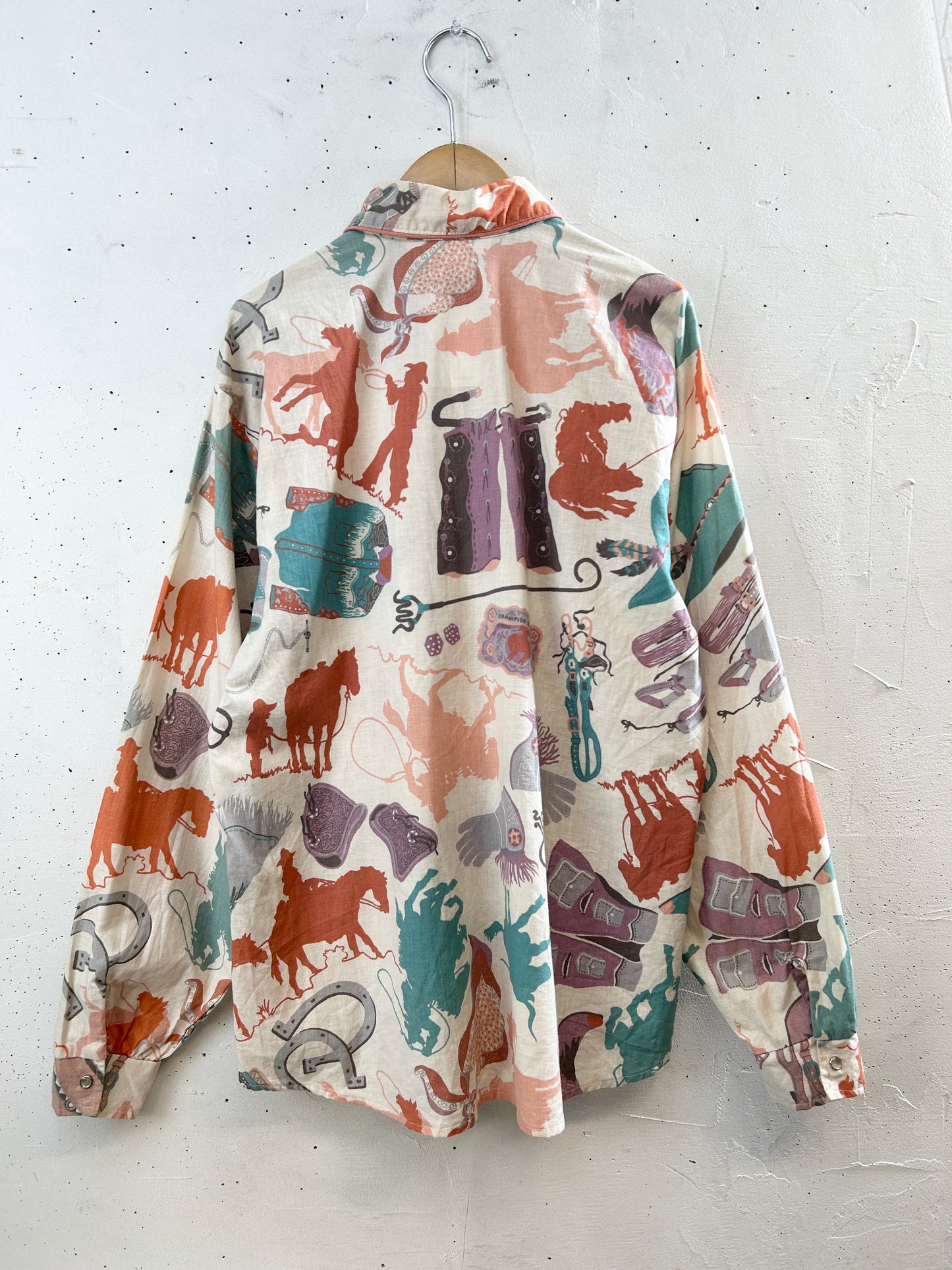 Vintage Western Shirt [I30122]