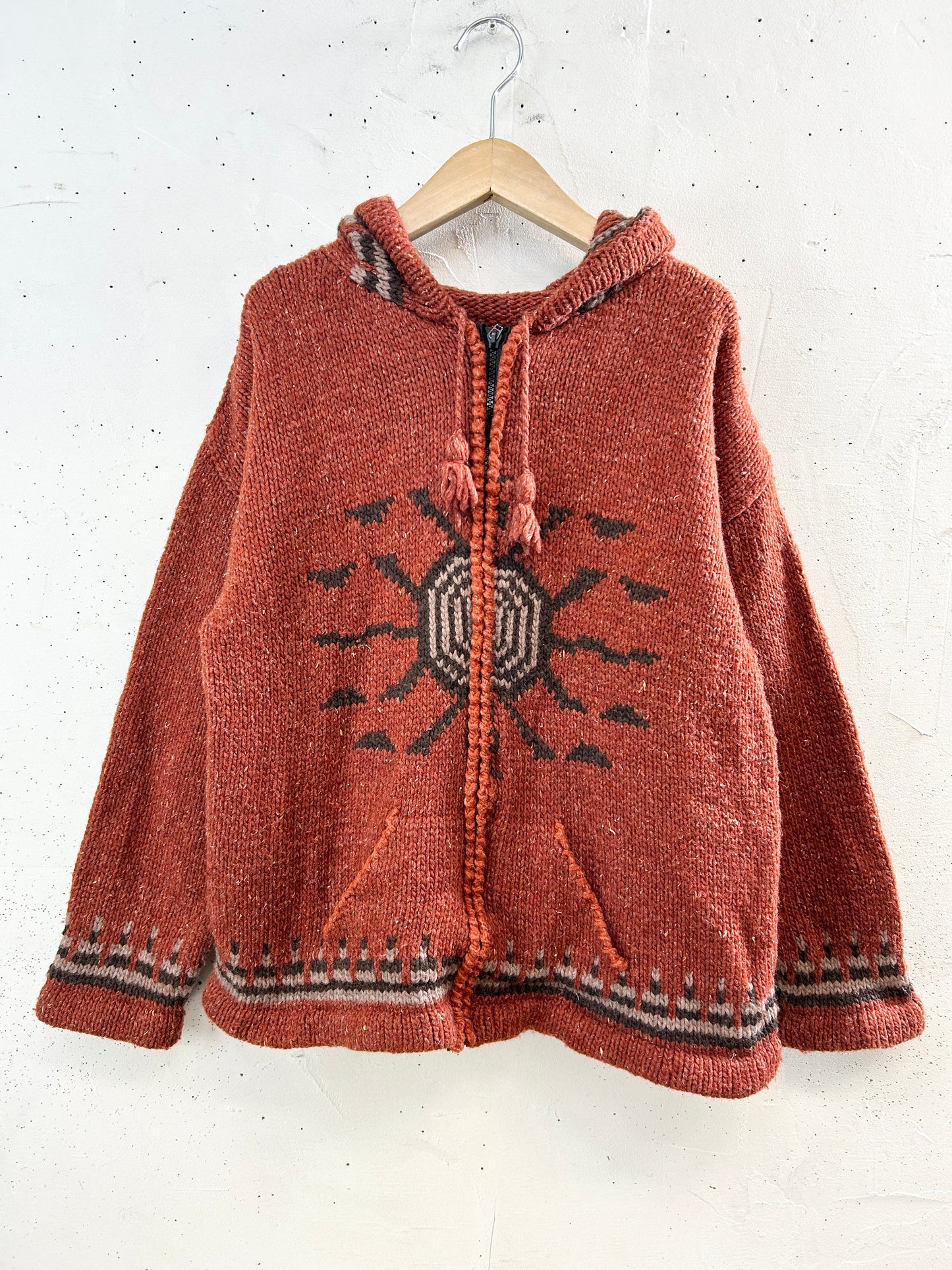 Vintage Hand Knit ECUADOR [K30901]