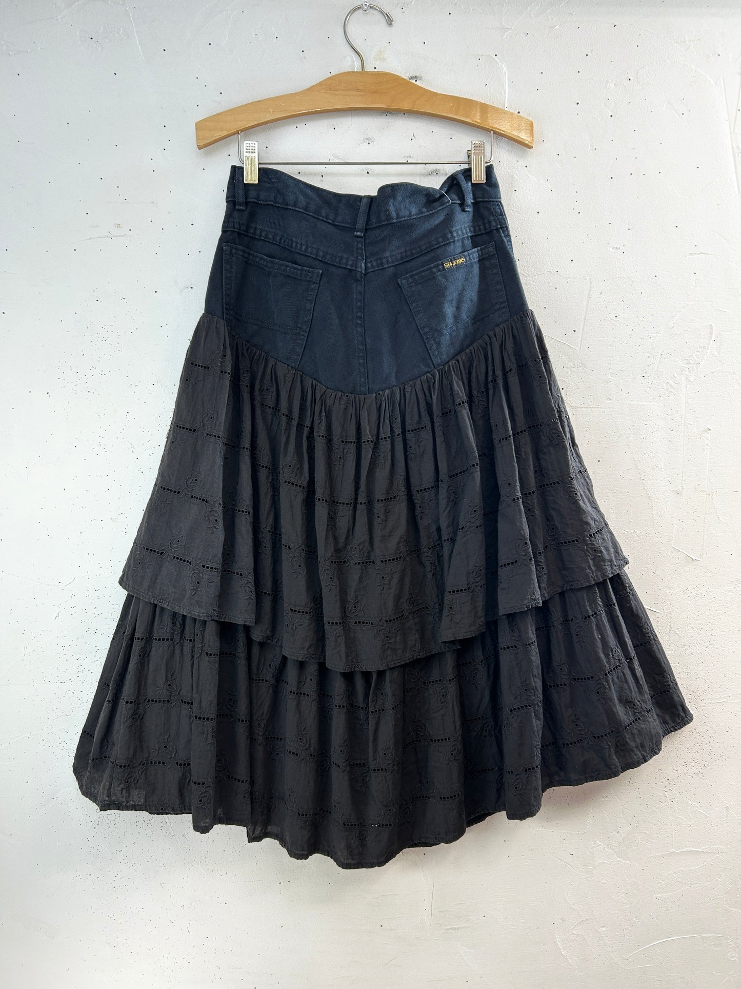 Vintage Denim Skirt  [F32763]
