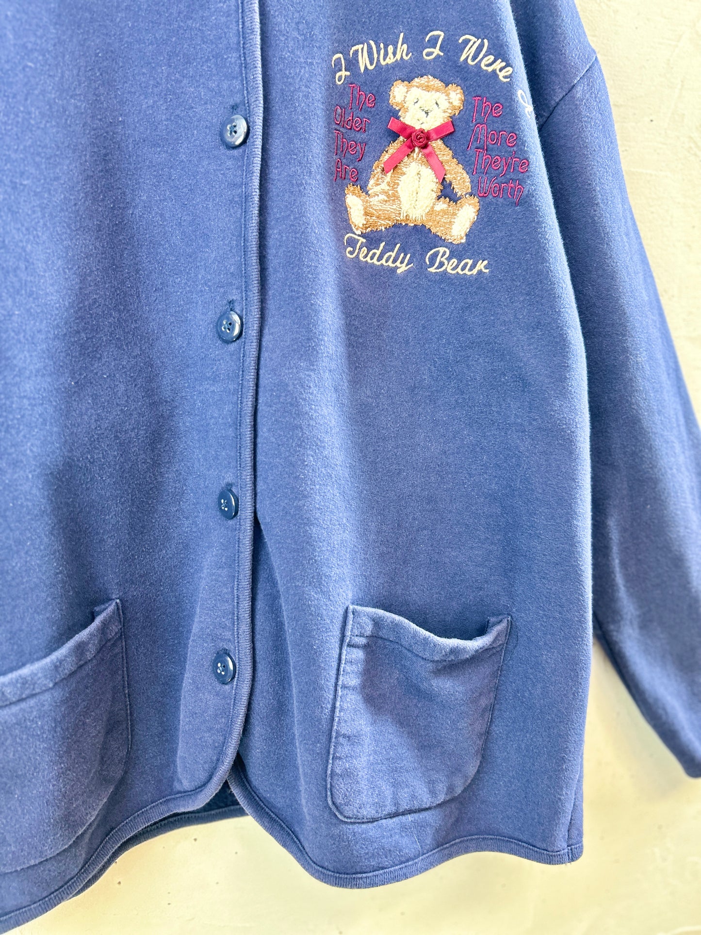 Vintage Sweat Cardigan [I30359]