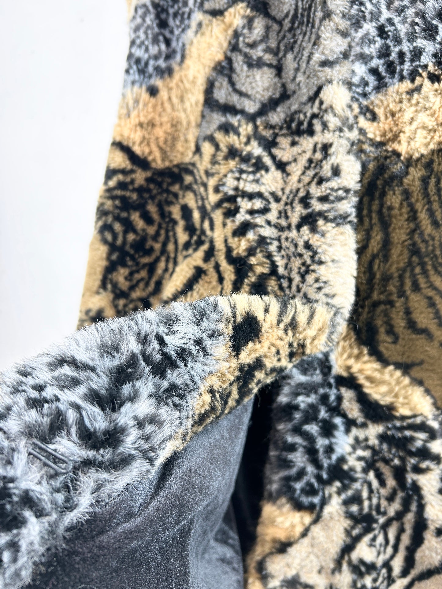 Vintage Eco Fur Vest [L31077]