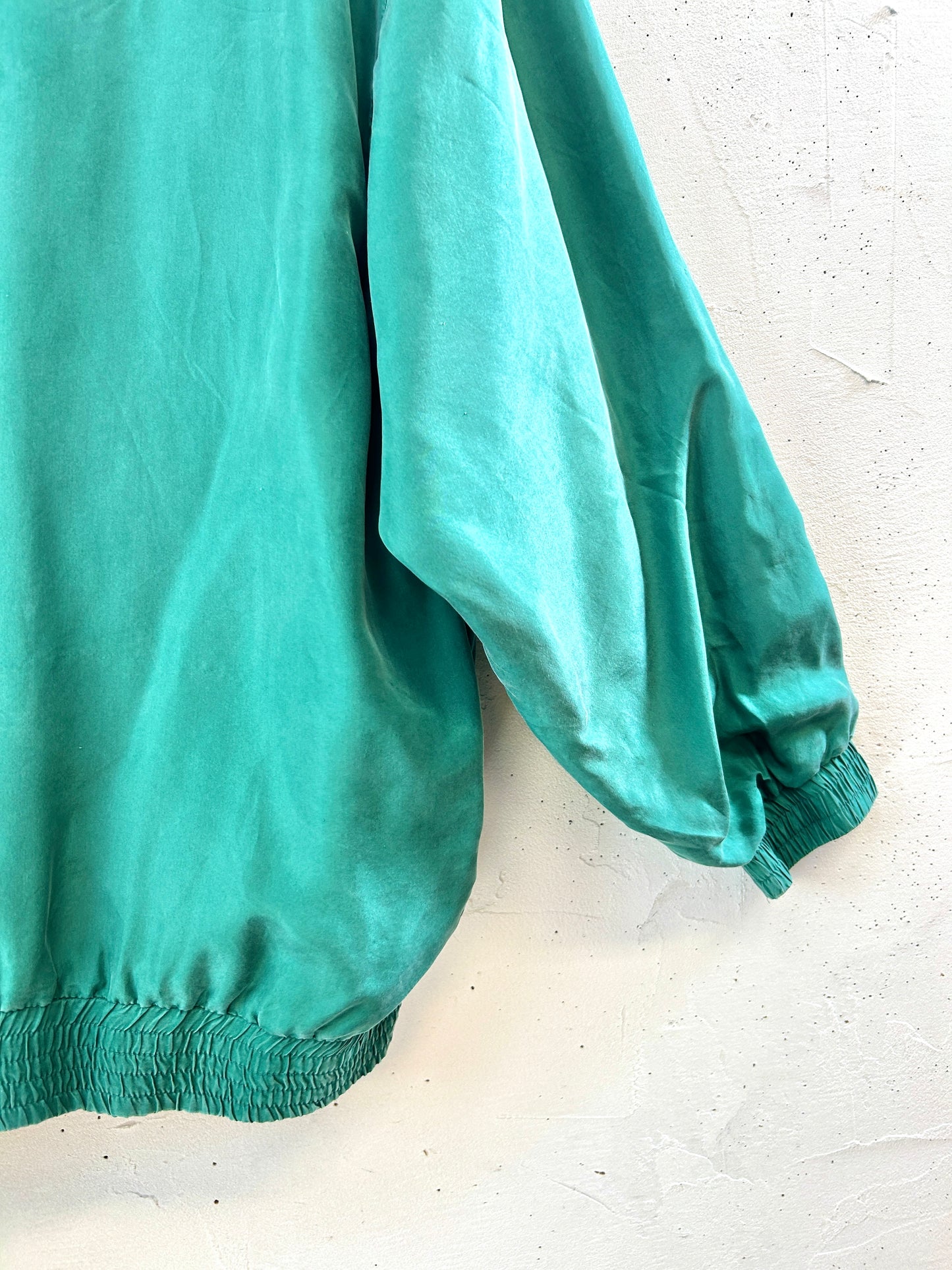 Vintage Silk Blouson [I30254］