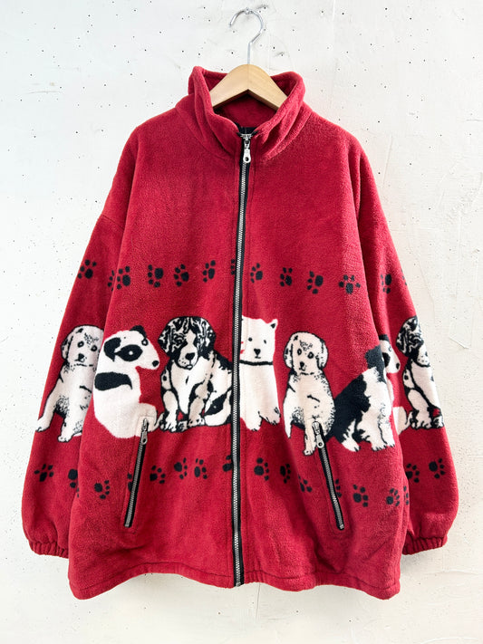 Vintage fleece Jacket 〜MADE IN UK〜 [K30708]