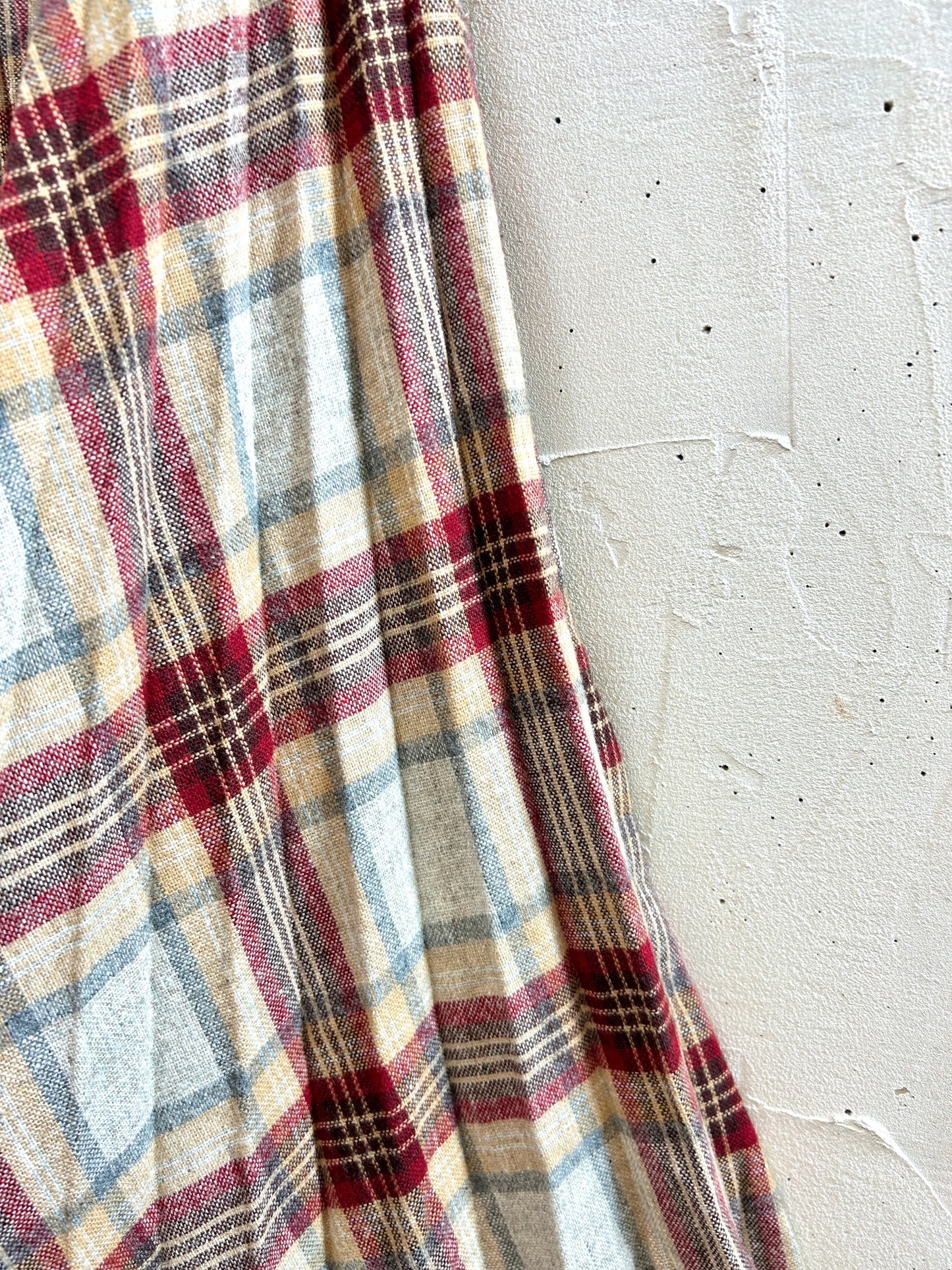 Vintage Wool Pleats Skirt [J30517]